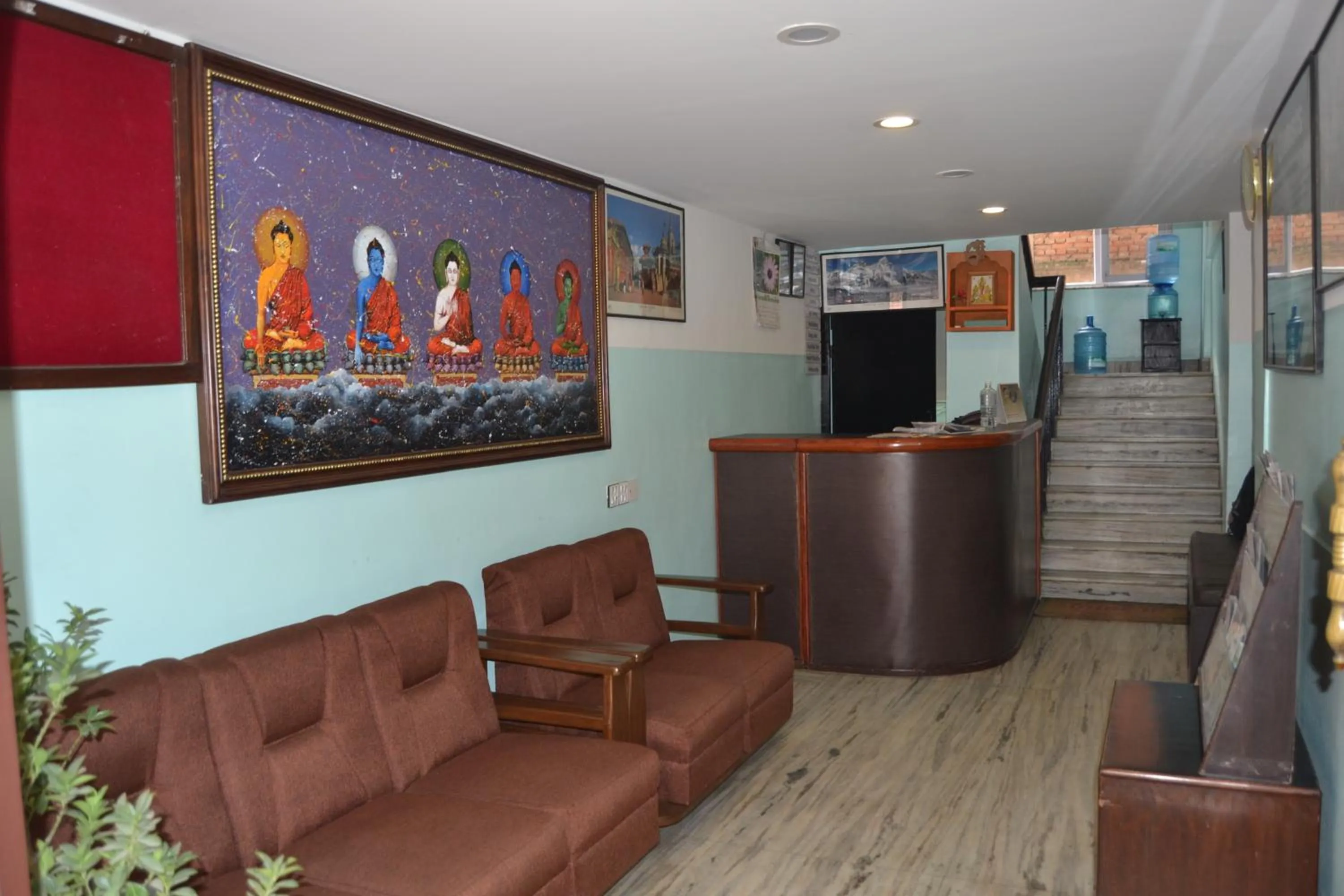 Lobby or reception in Bag Packer's Lodge