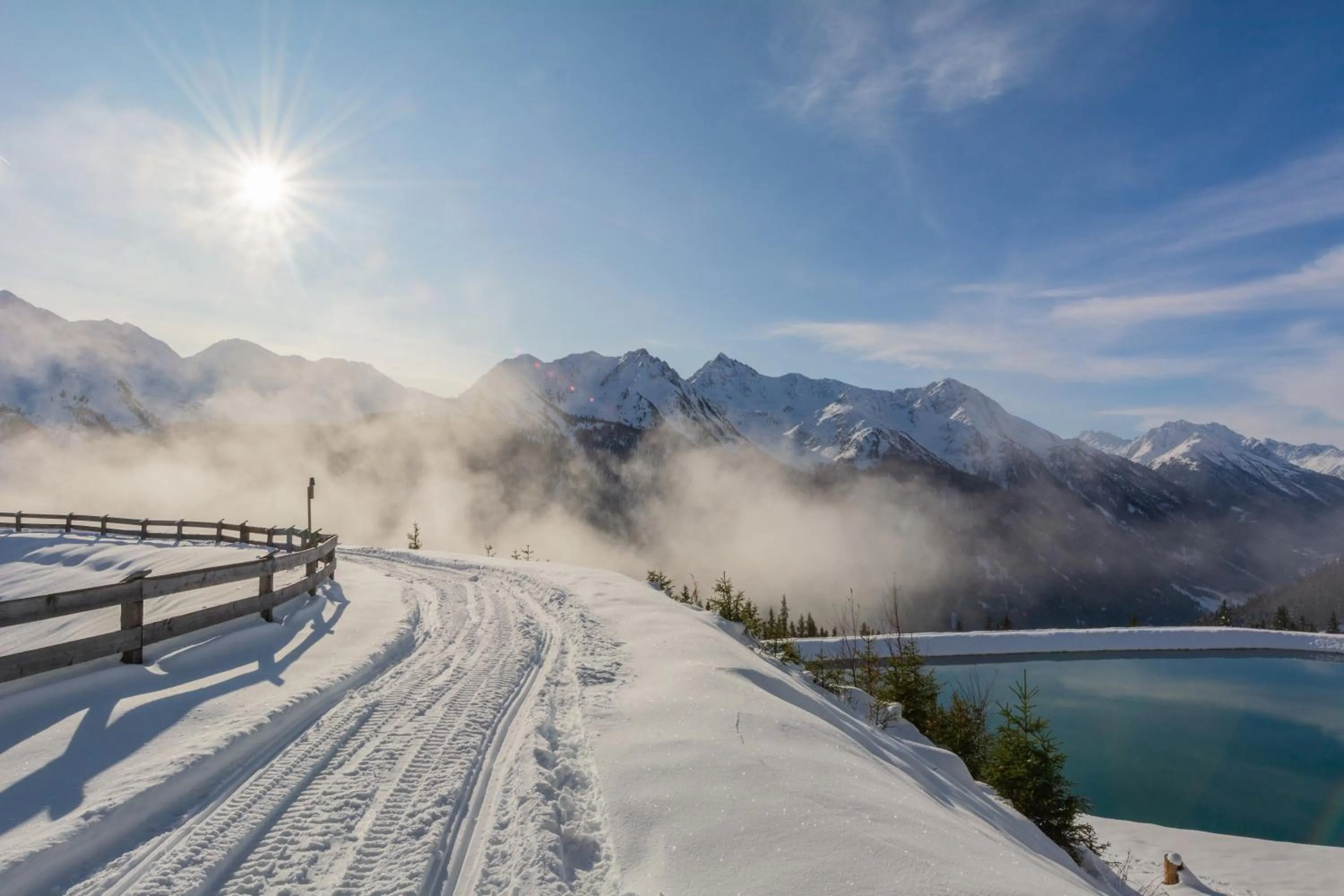 Winter in Gasthof Hirschen