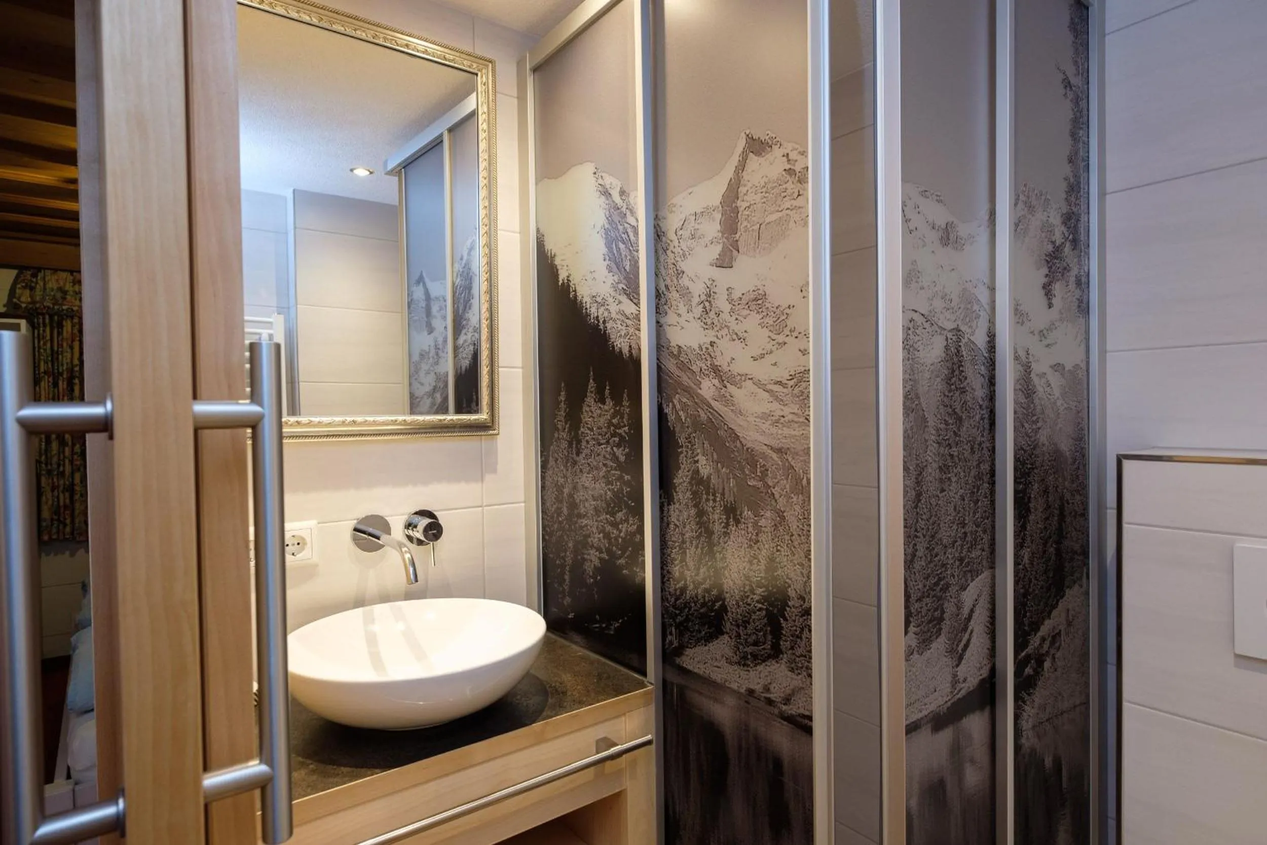 Bathroom in Gasthof Hirschen