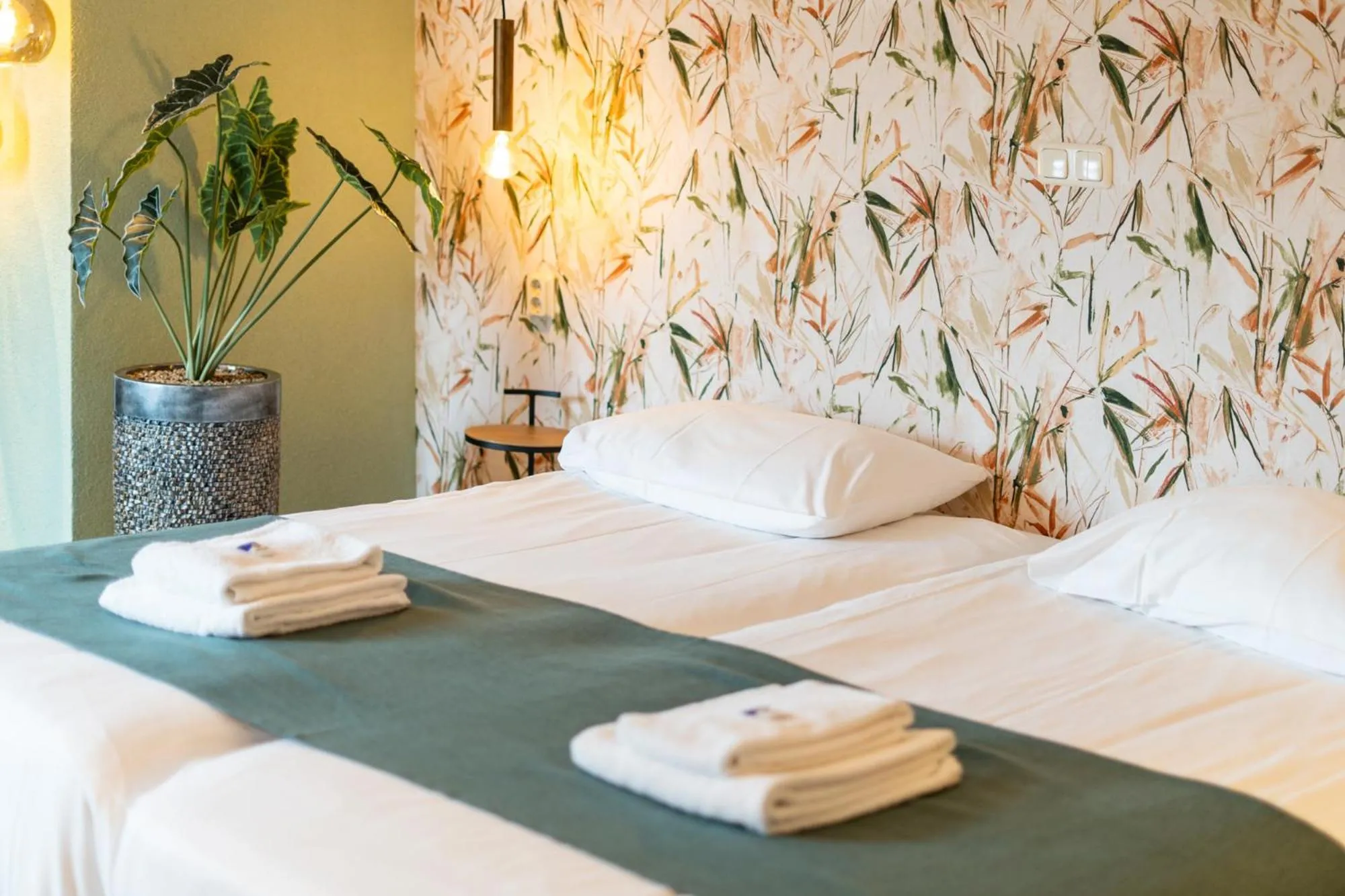 Bed in Hotel Ameland