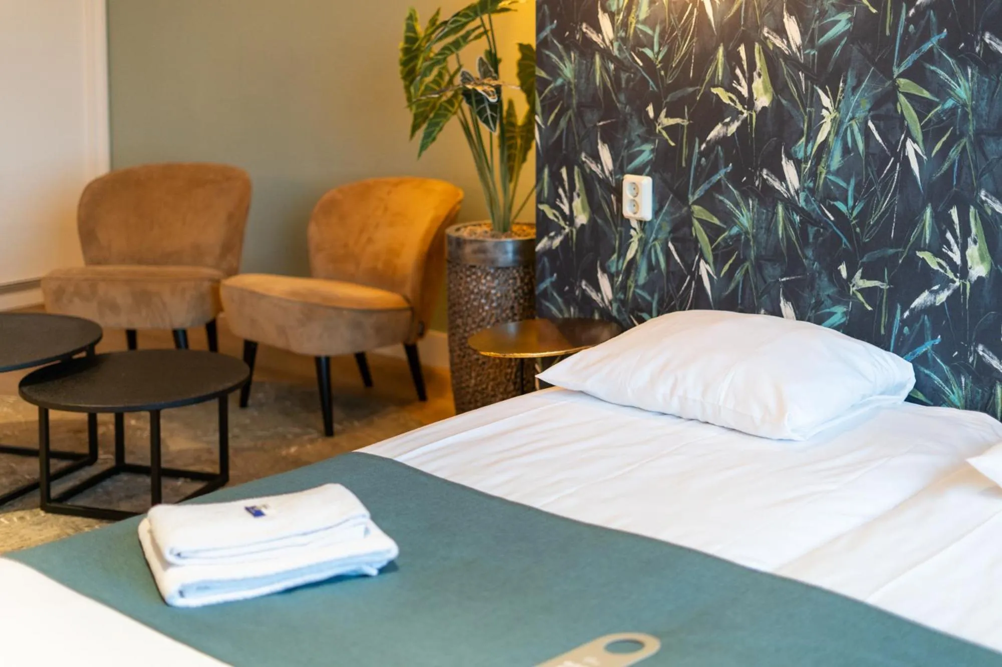 Bed in Hotel Ameland