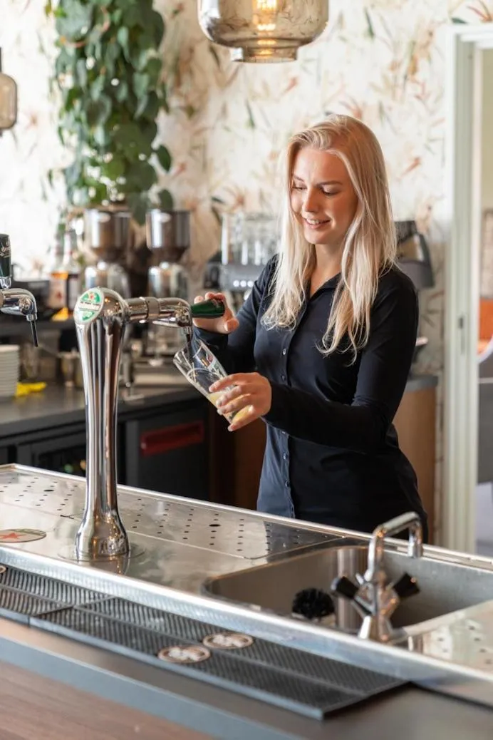Lounge or bar in Hotel Ameland