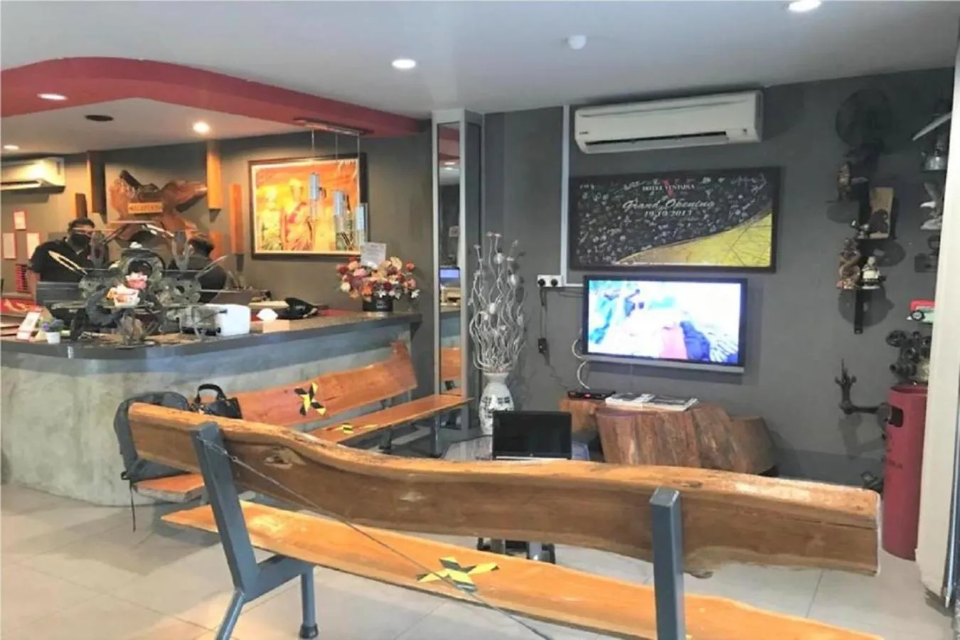 Lobby or reception in Hotel Ventura