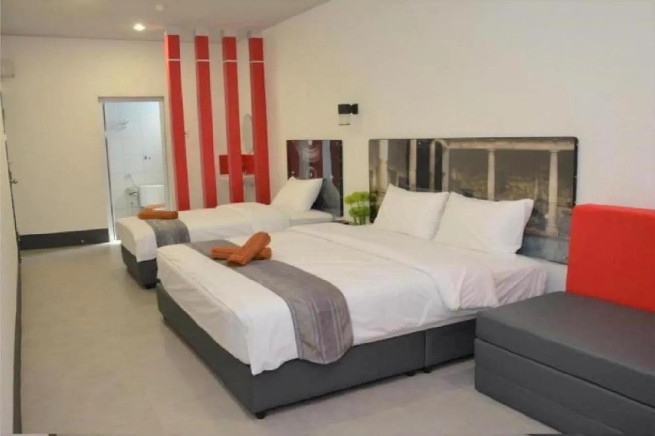 Bed in Hotel Ventura