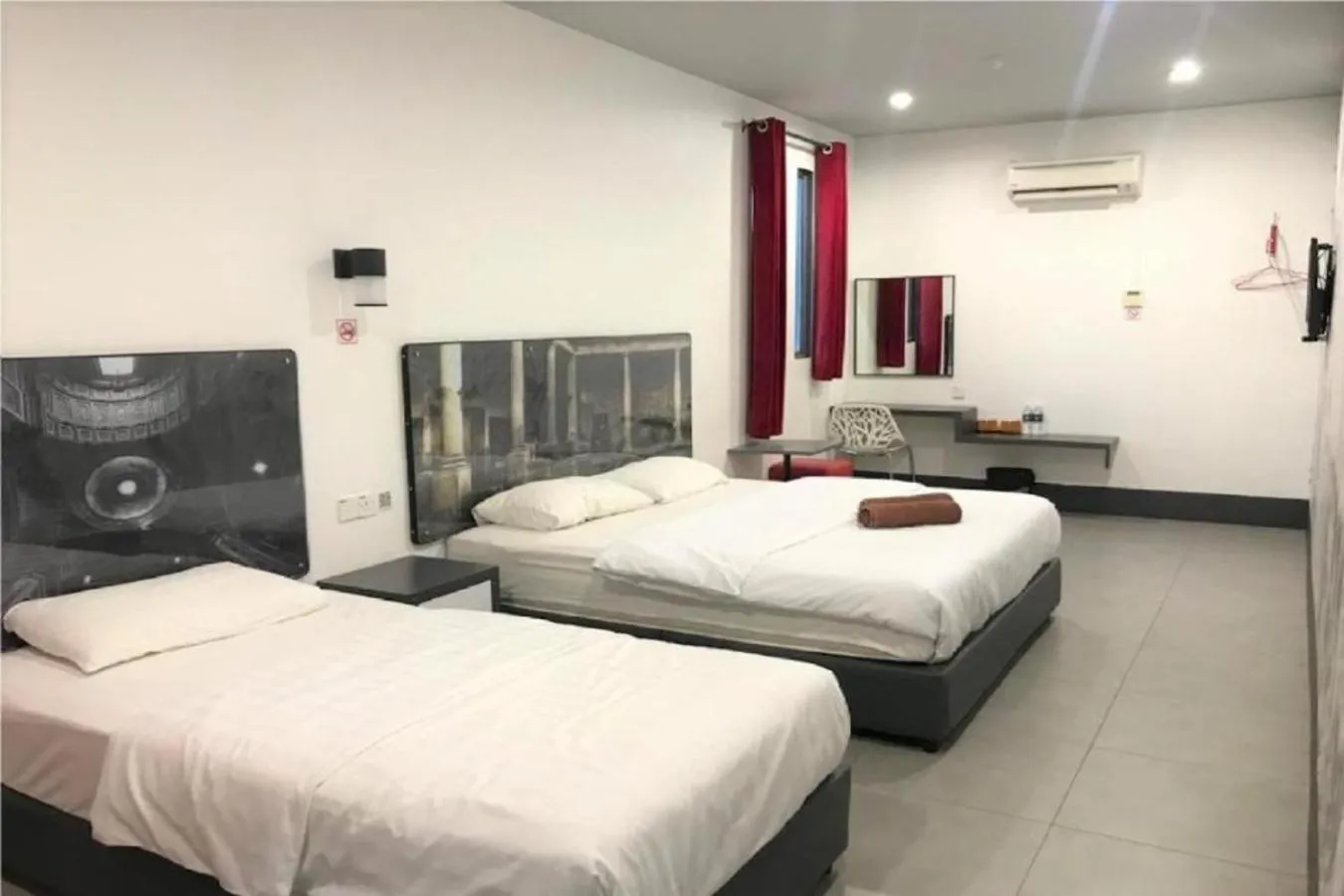 Bed in Hotel Ventura