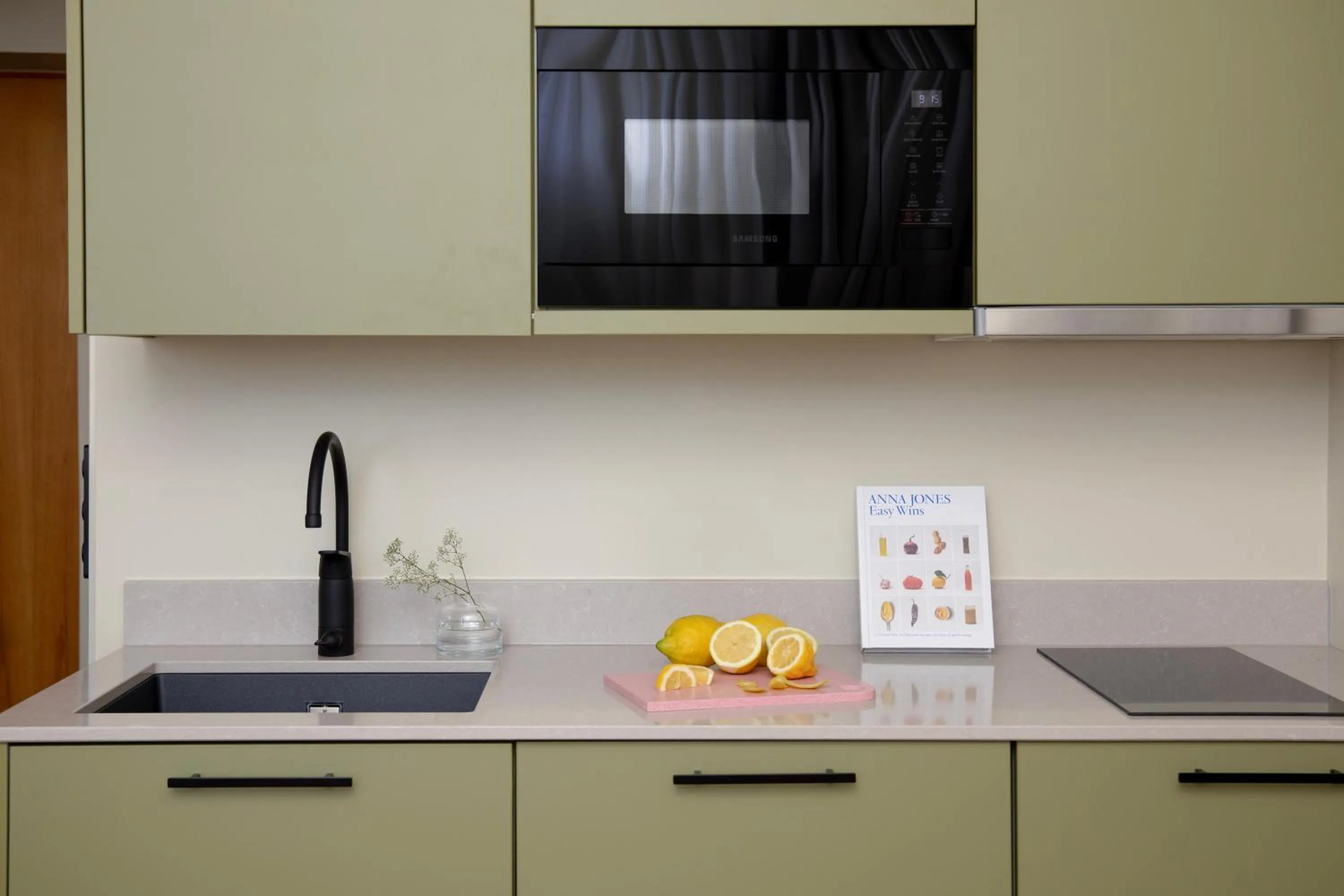 Kitchen or kitchenette in Bob W Turku City Centre