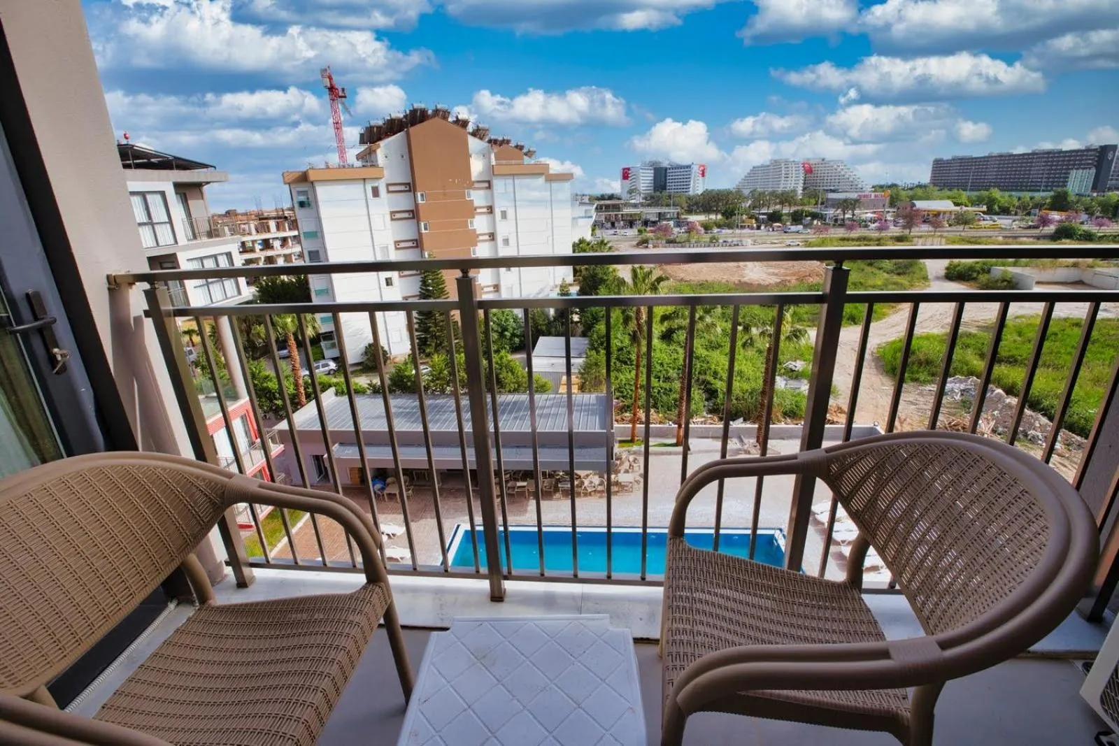 Pool view in Evin Park Suit Lara & Spa