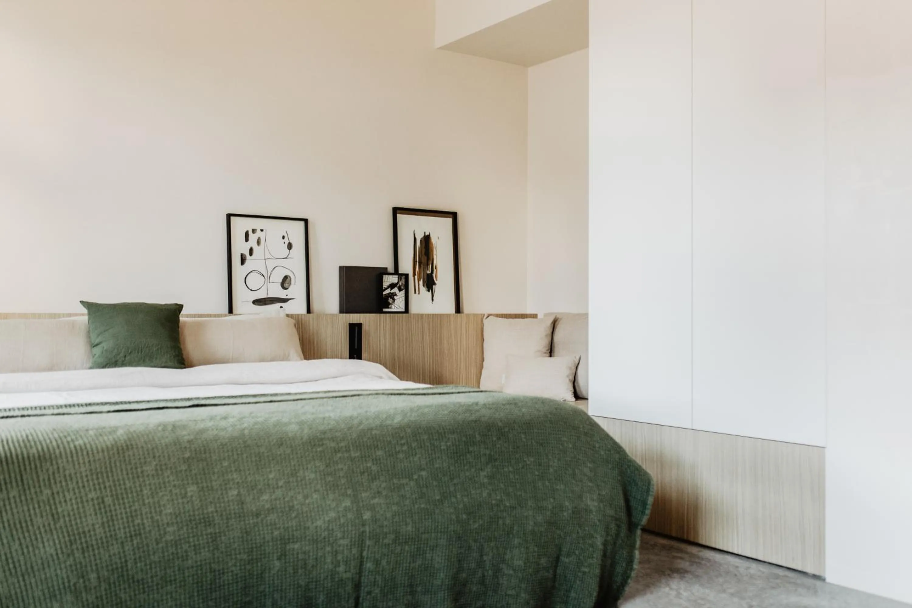 Bedroom, Bed in Stil 1827