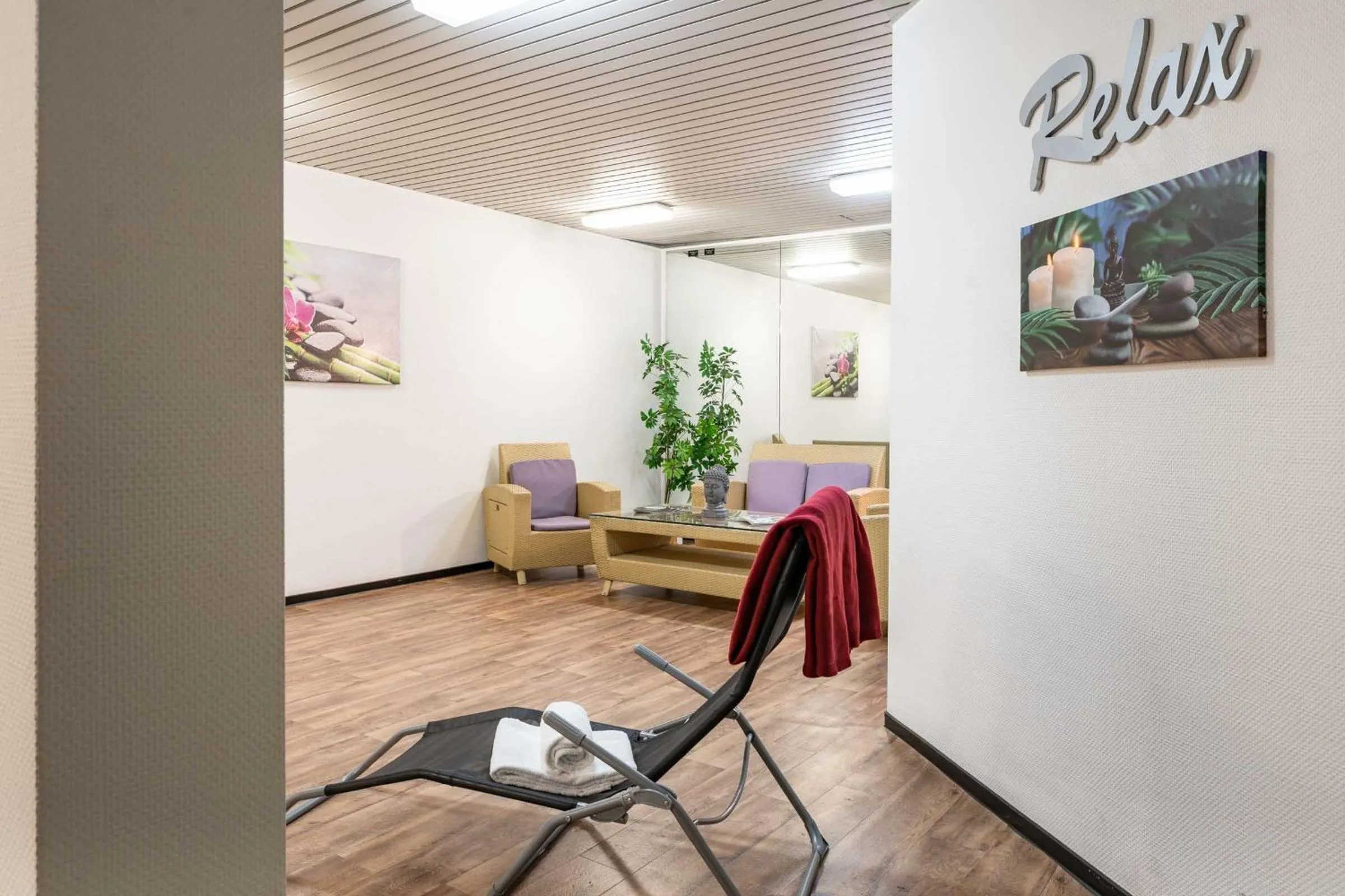 Sauna in Astoria City Resort