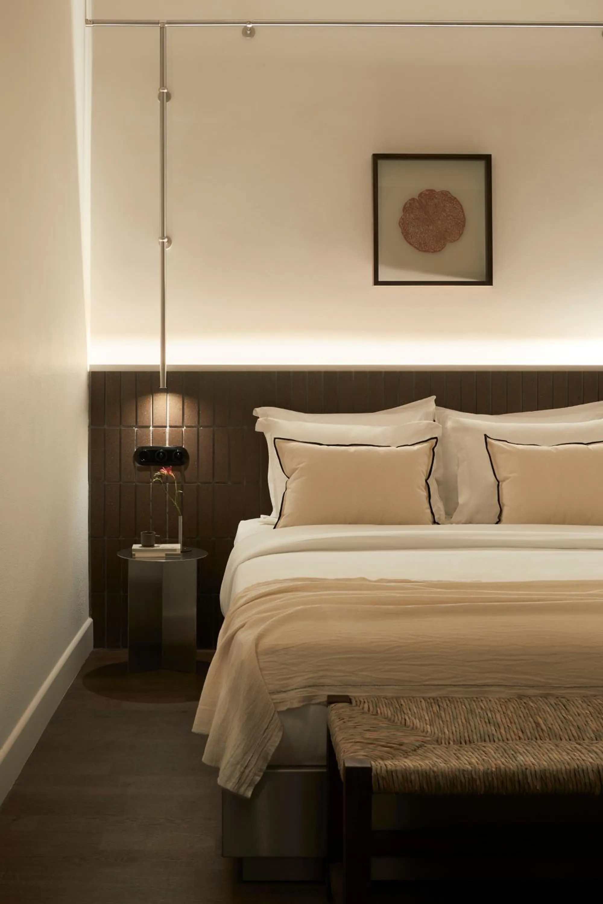 Bed in Ergon Bakehouse Athens