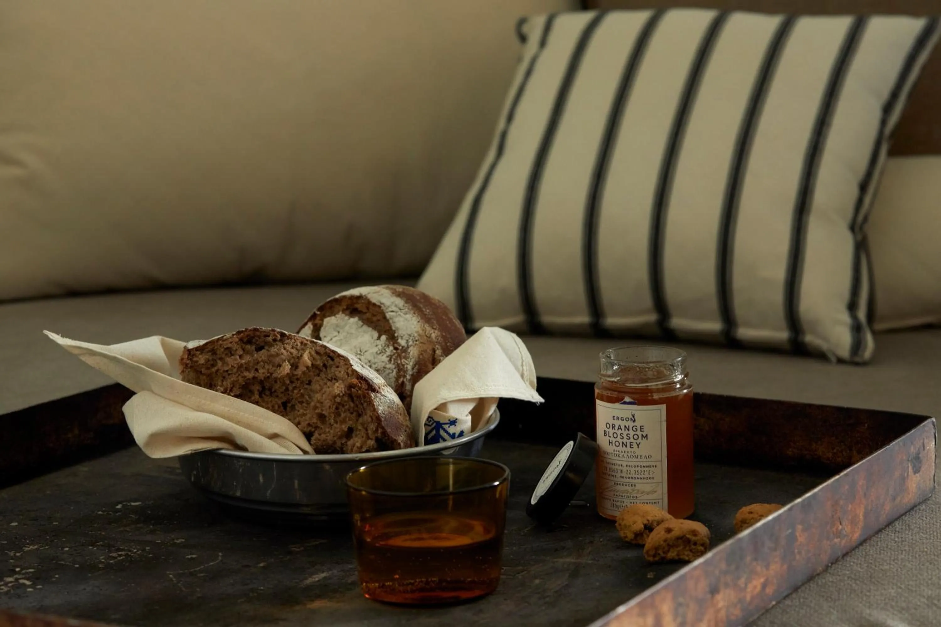 Food and drinks in Ergon Bakehouse Athens