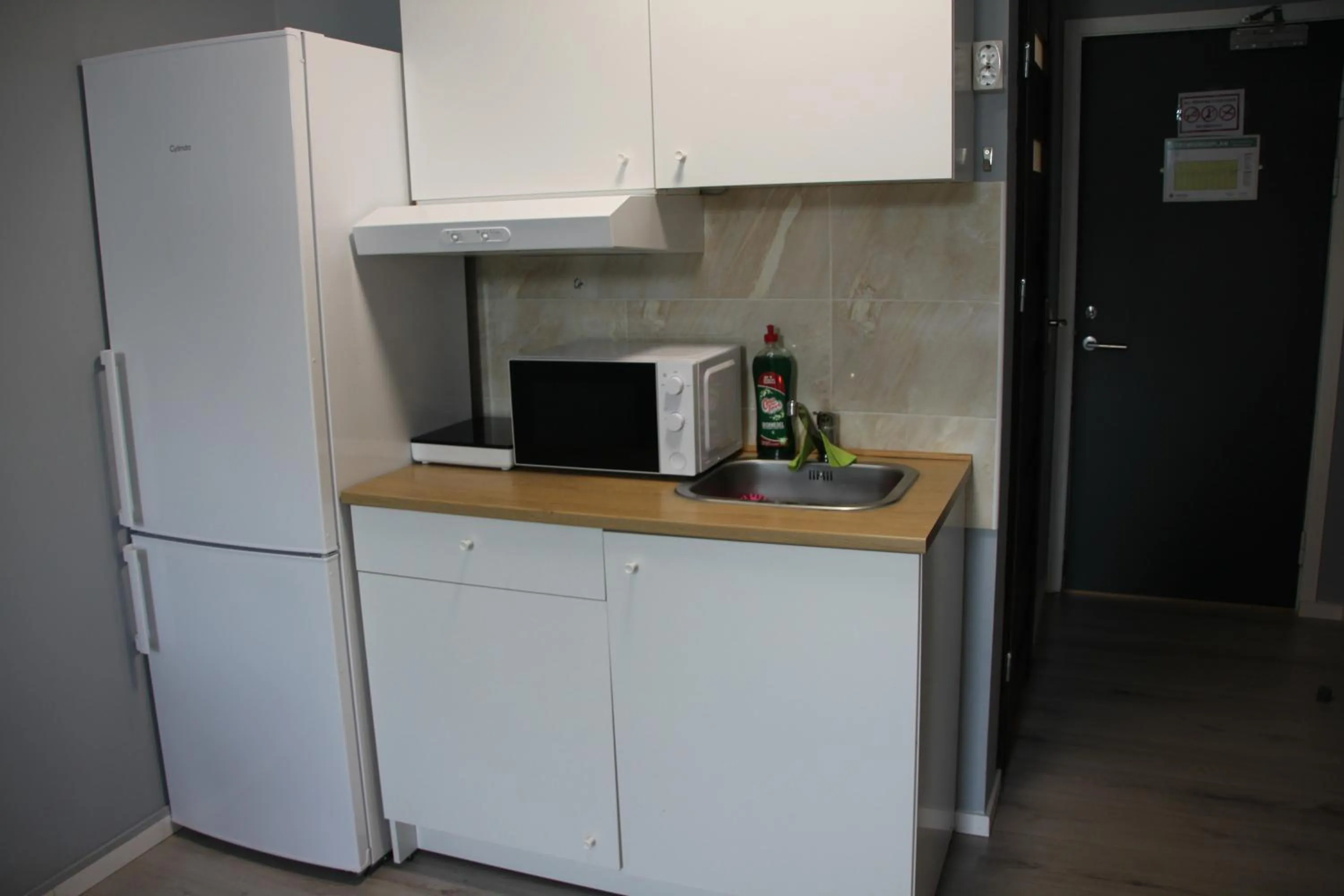 Kitchen or kitchenette in Hotell Salem