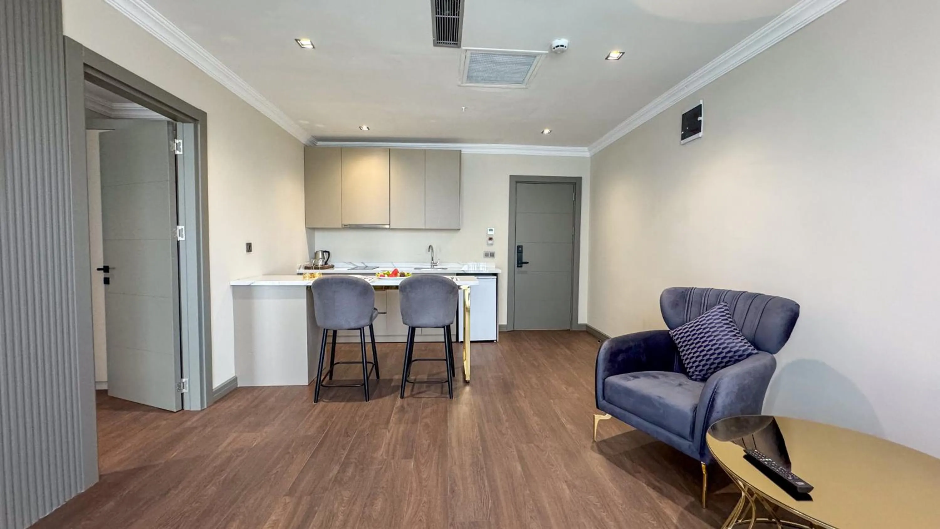 Kitchen or kitchenette in Alice Hotel Antalya