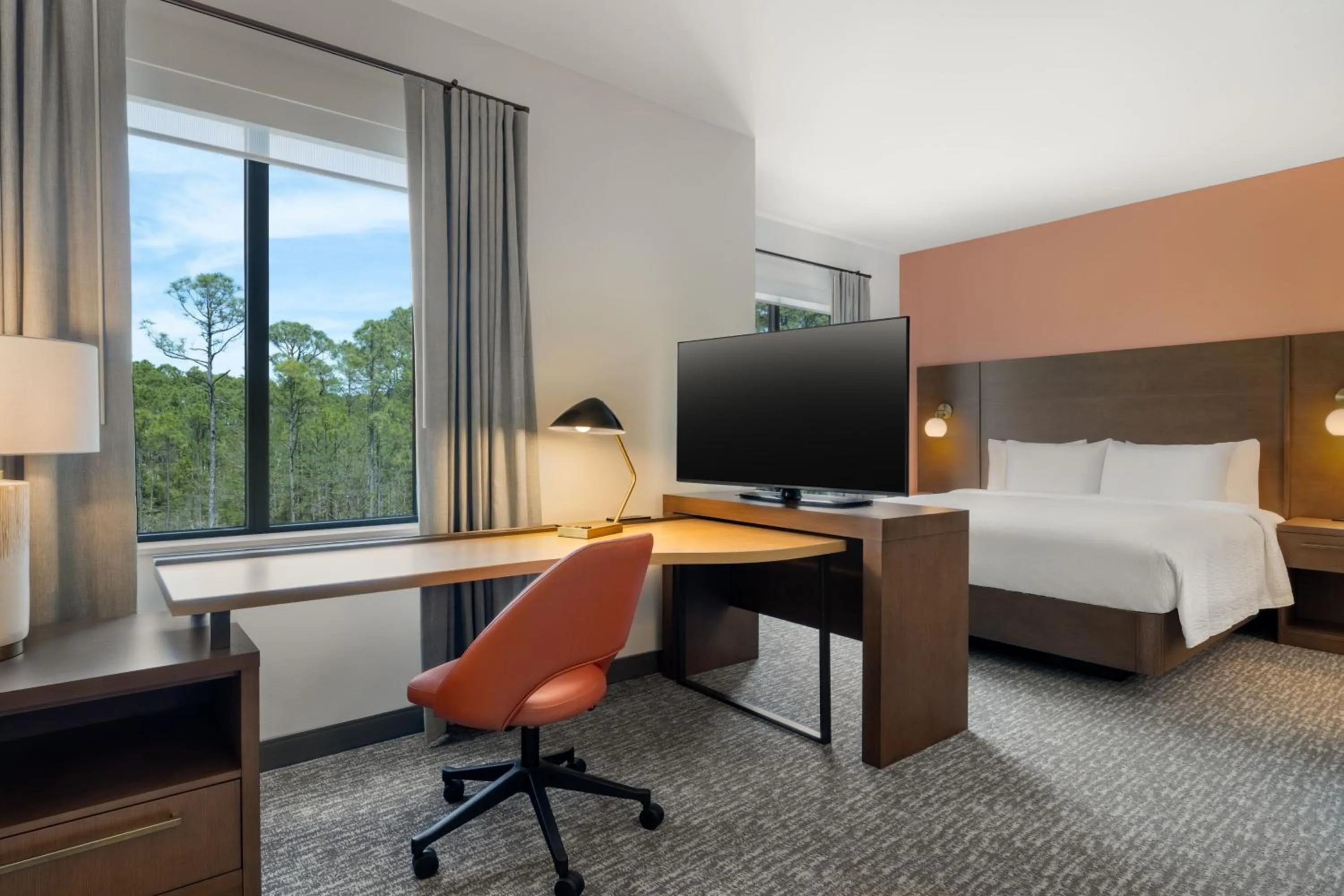 Photo of the whole room, Bed in Residence Inn Panama City Beach Pier Park