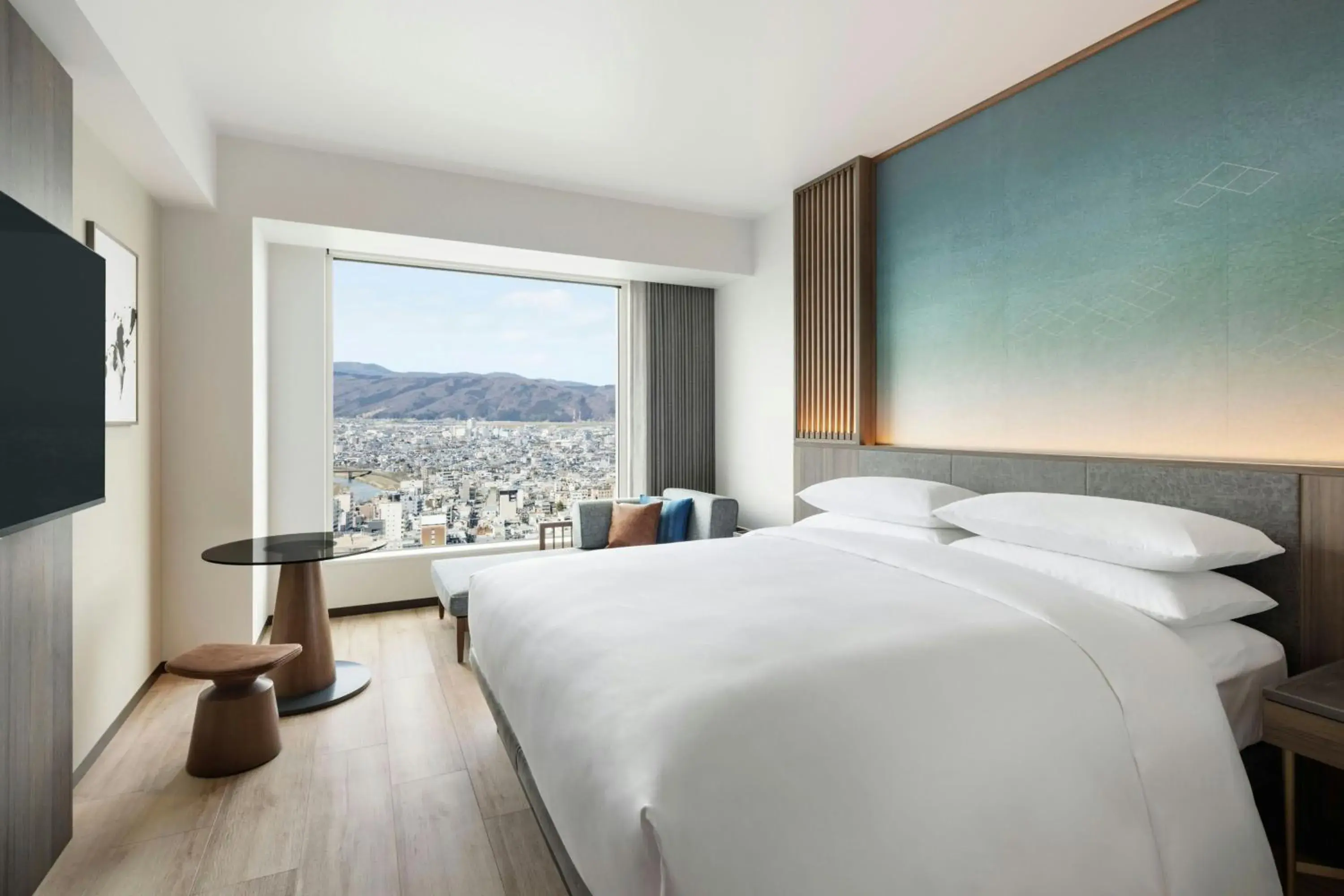 Superior King Room with City View in Courtyard by Marriott Fukui Superior King Room with City View in Courtyard by Marriott Fukui