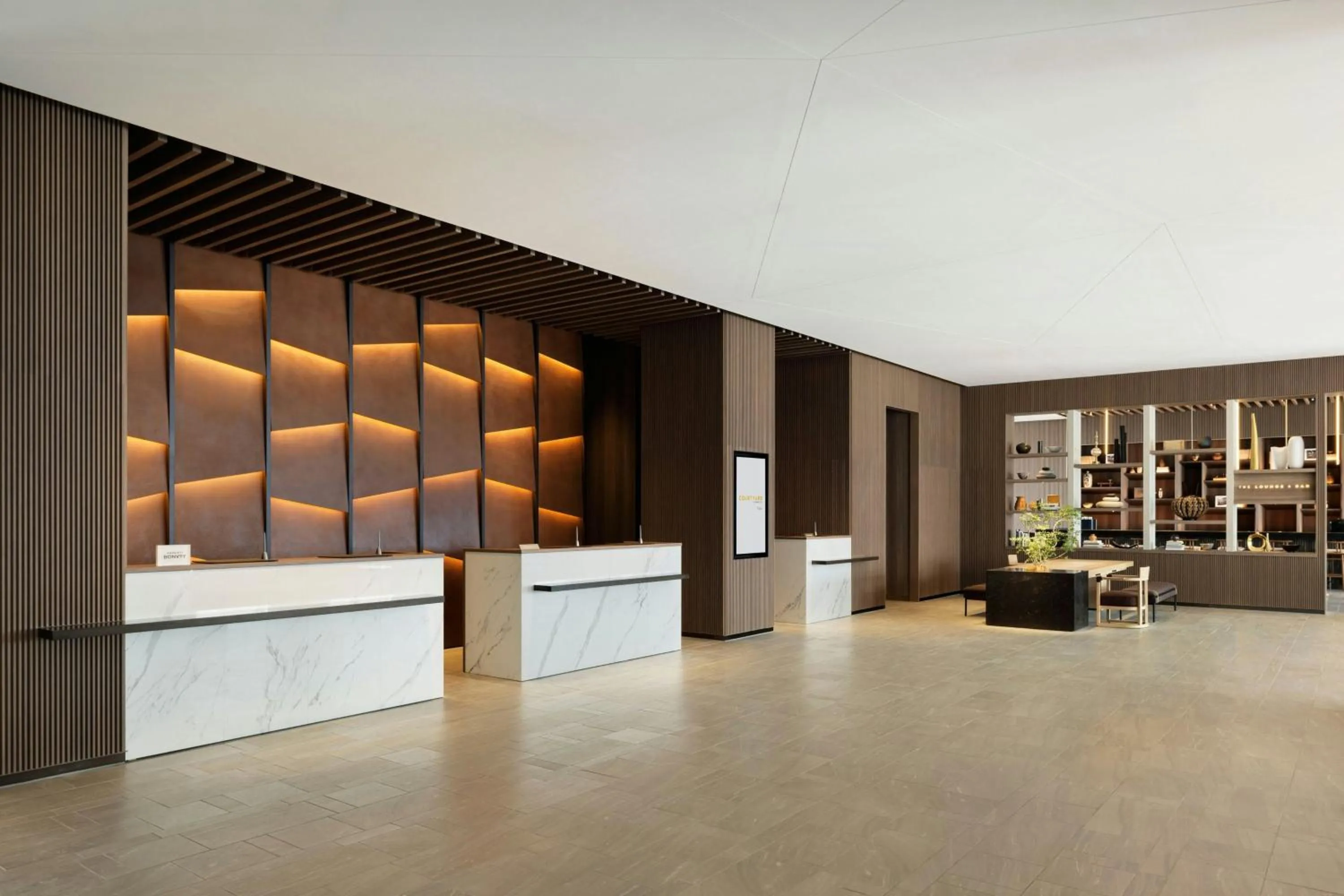 Lobby or reception in Courtyard by Marriott Fukui