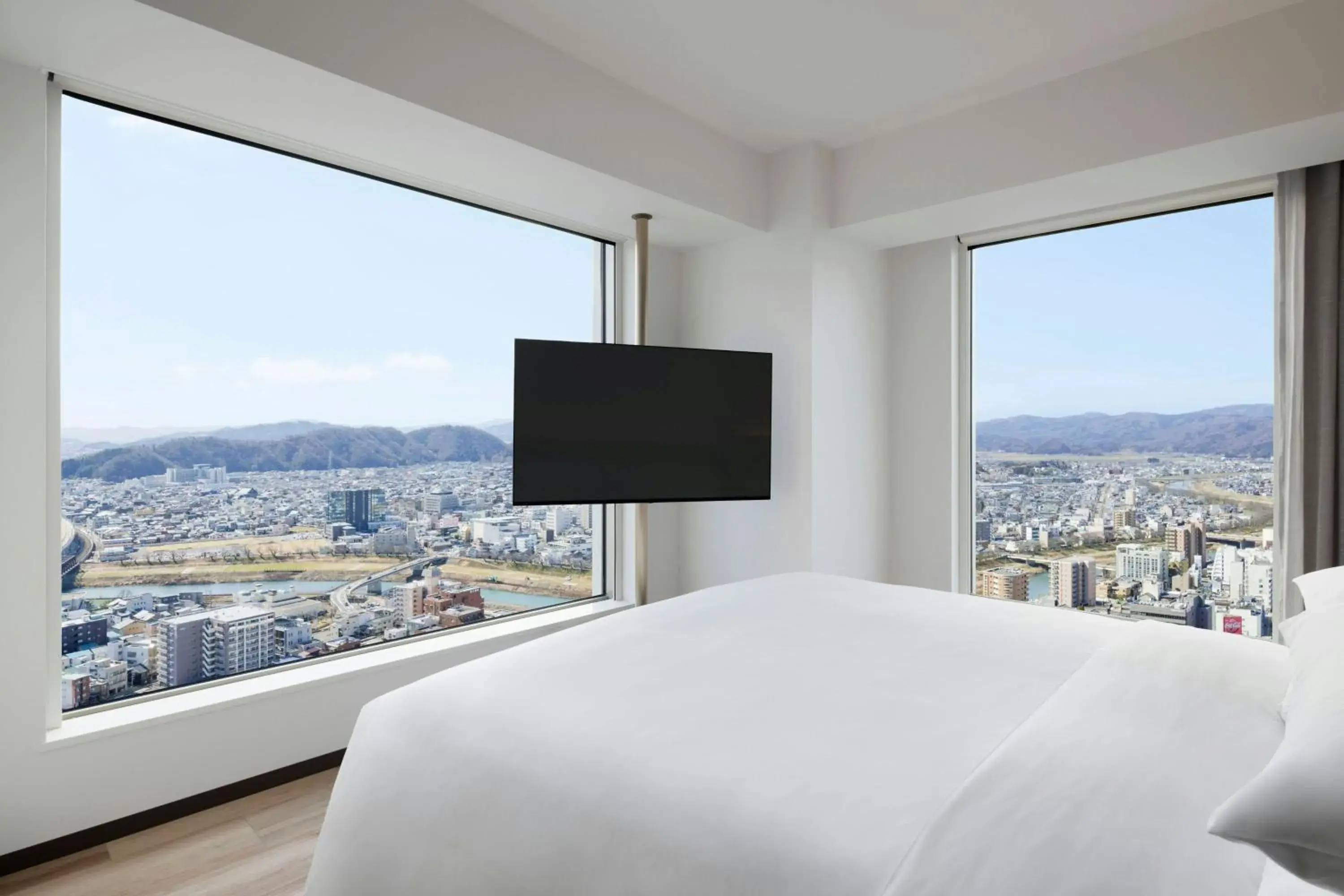 One-Bedroom King Suite - City View in Courtyard by Marriott Fukui One-Bedroom King Suite - City View in Courtyard by Marriott Fukui