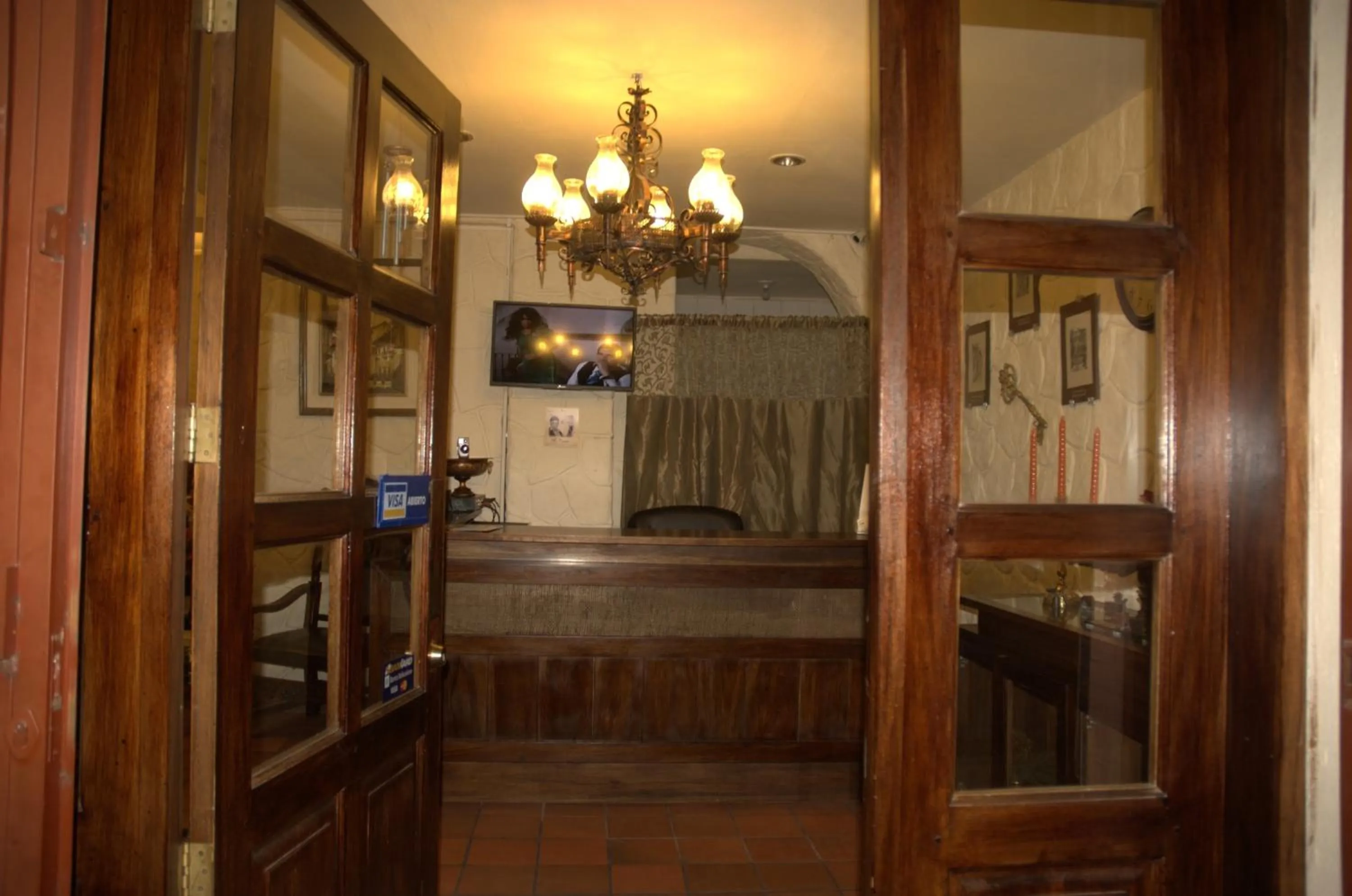 Facade/entrance in HOTEL Quito Antiguo