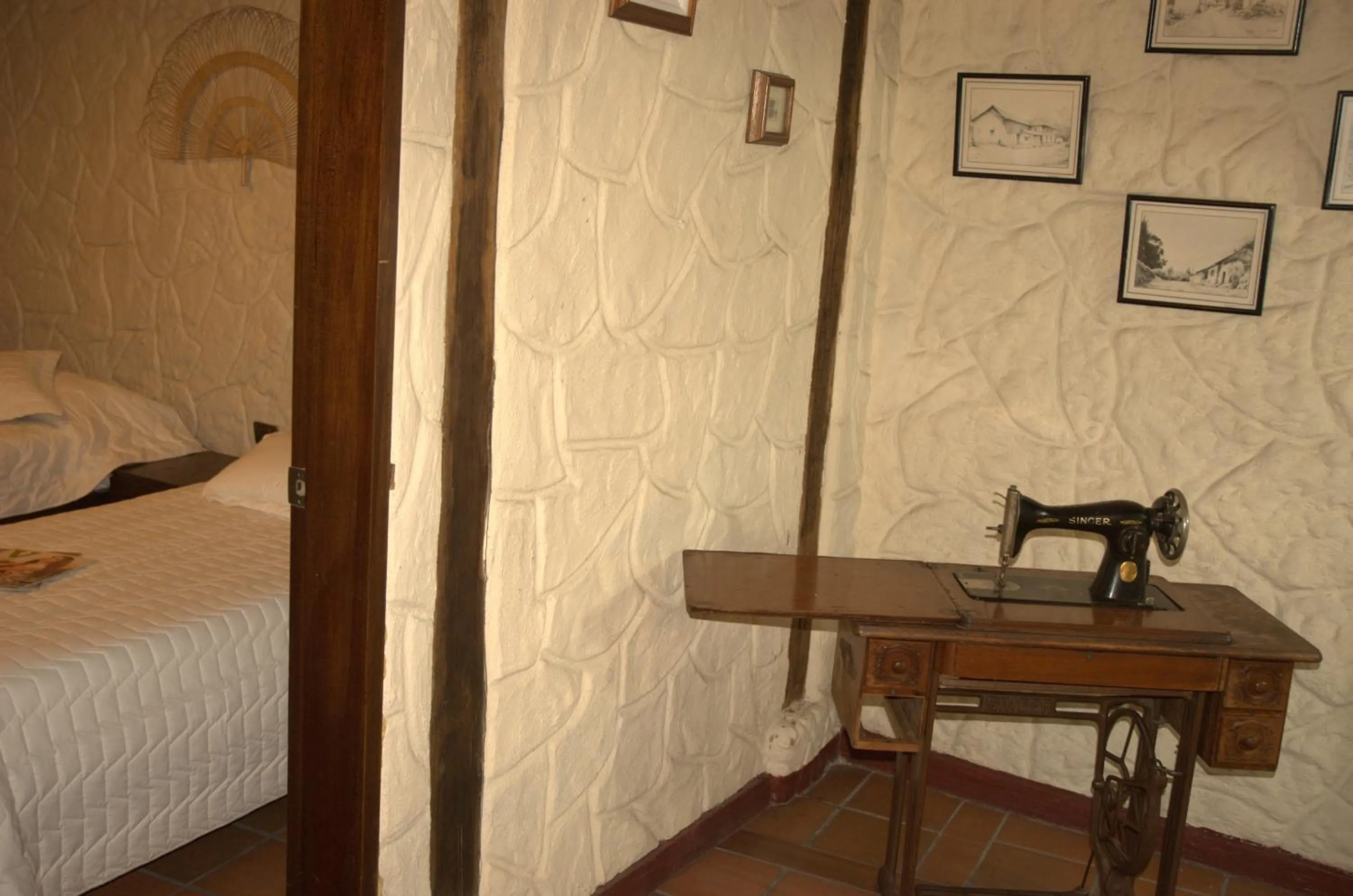Decorative detail, Bed in HOTEL Quito Antiguo