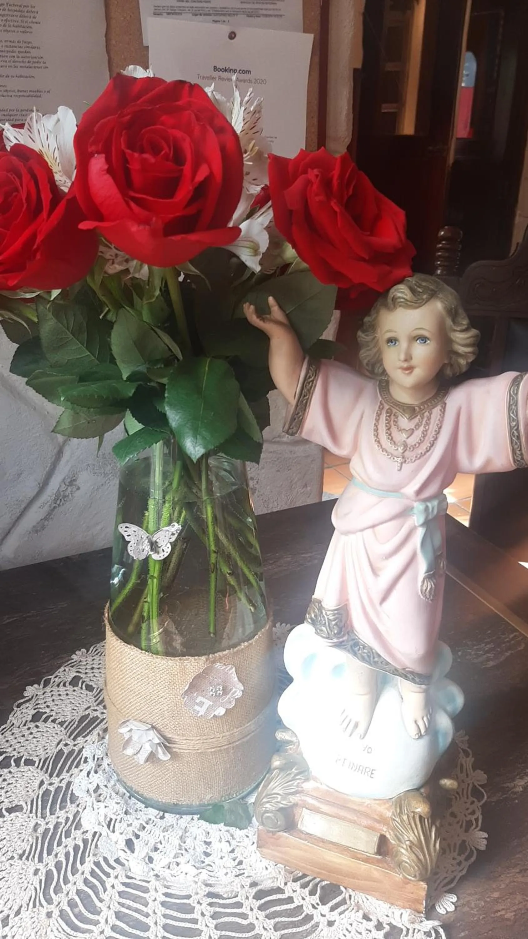 Lobby or reception in HOTEL Quito Antiguo