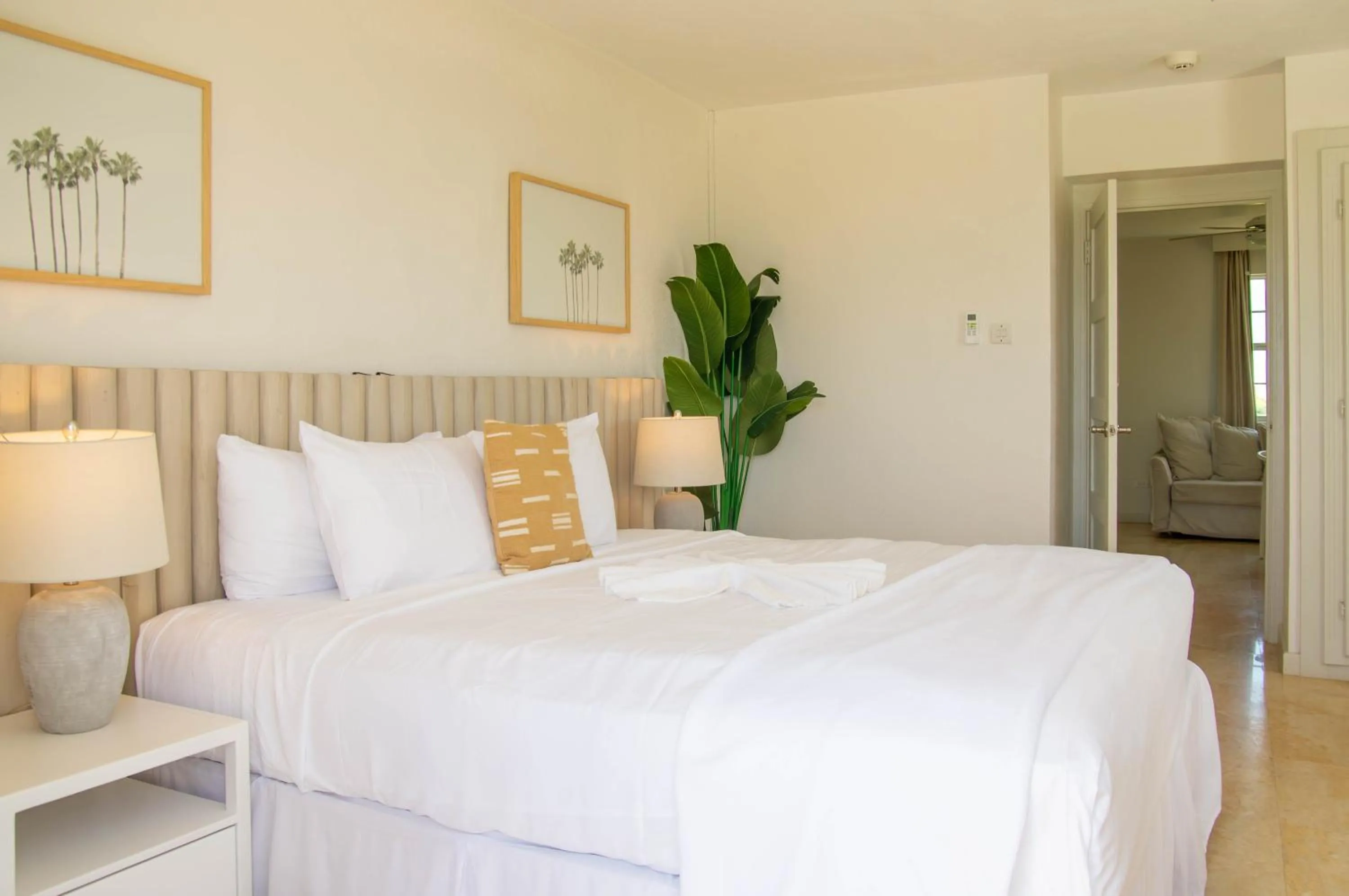 Bed in South Point Hotel Inc