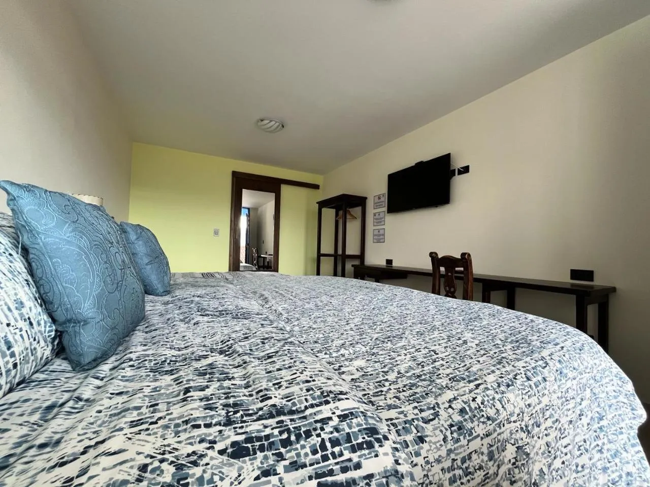 Bed in Hotel Cabañas San Cayetano