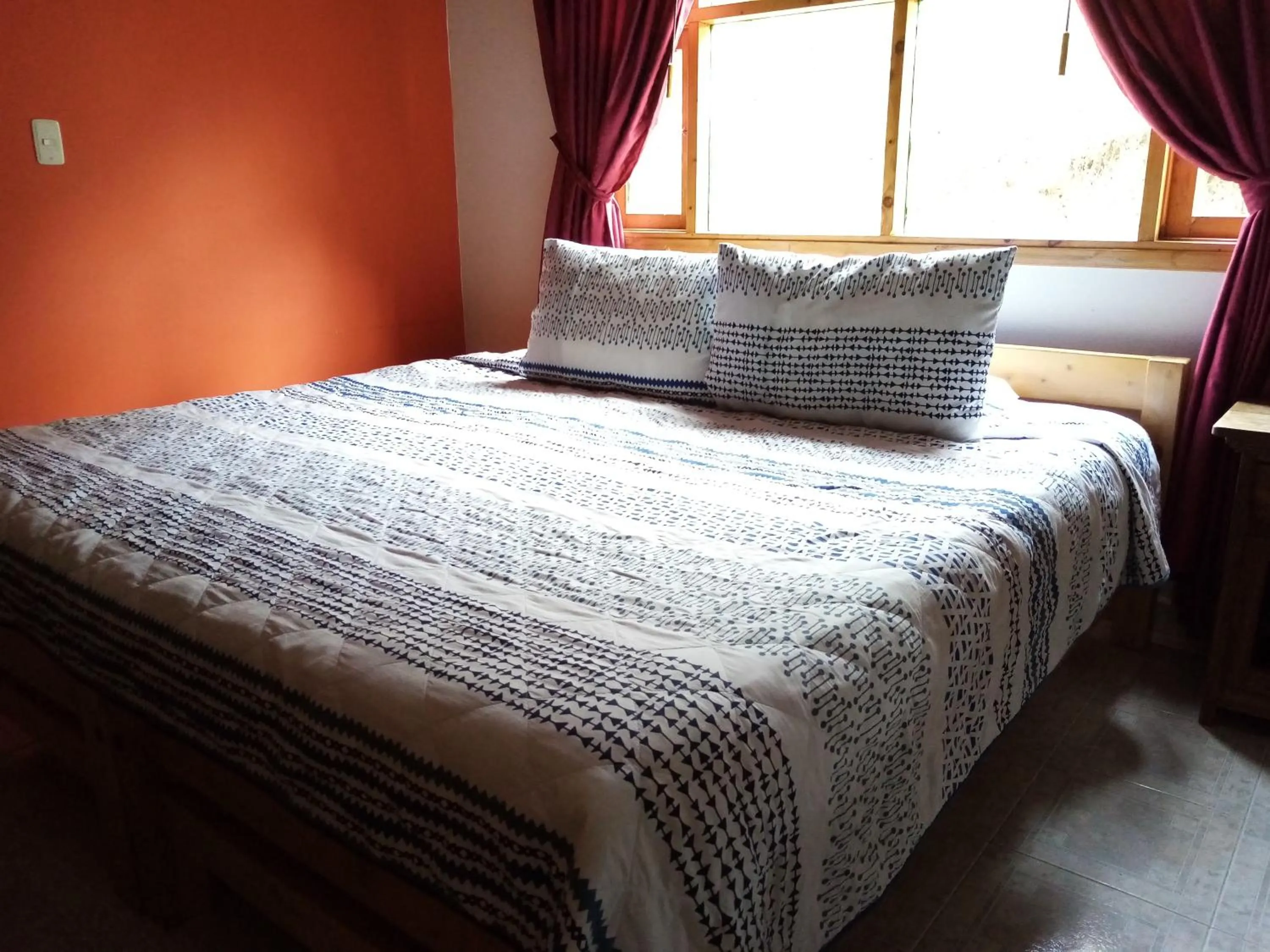 Bed in Hotel Cabañas San Cayetano