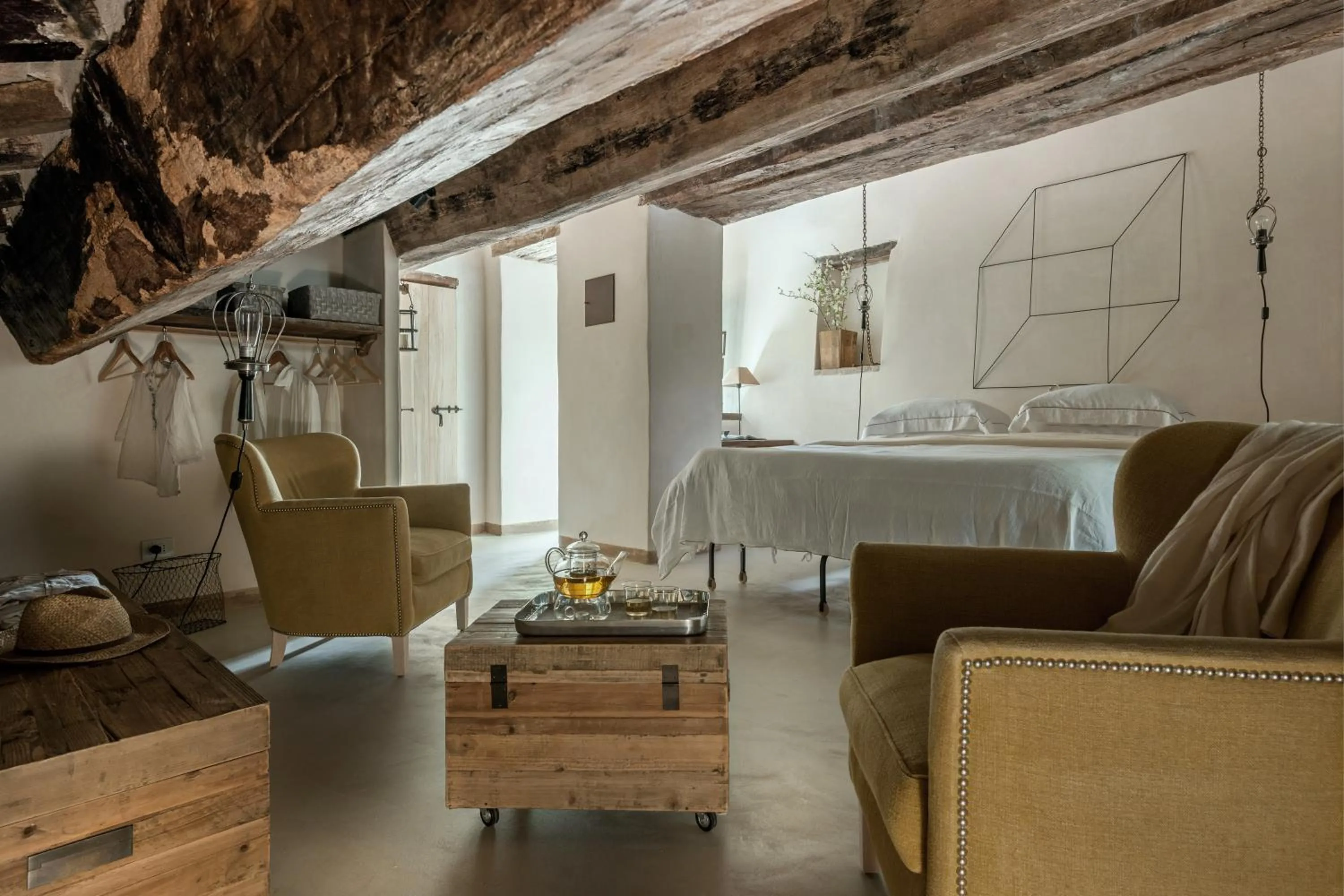 Bedroom in Monteverdi Tuscany