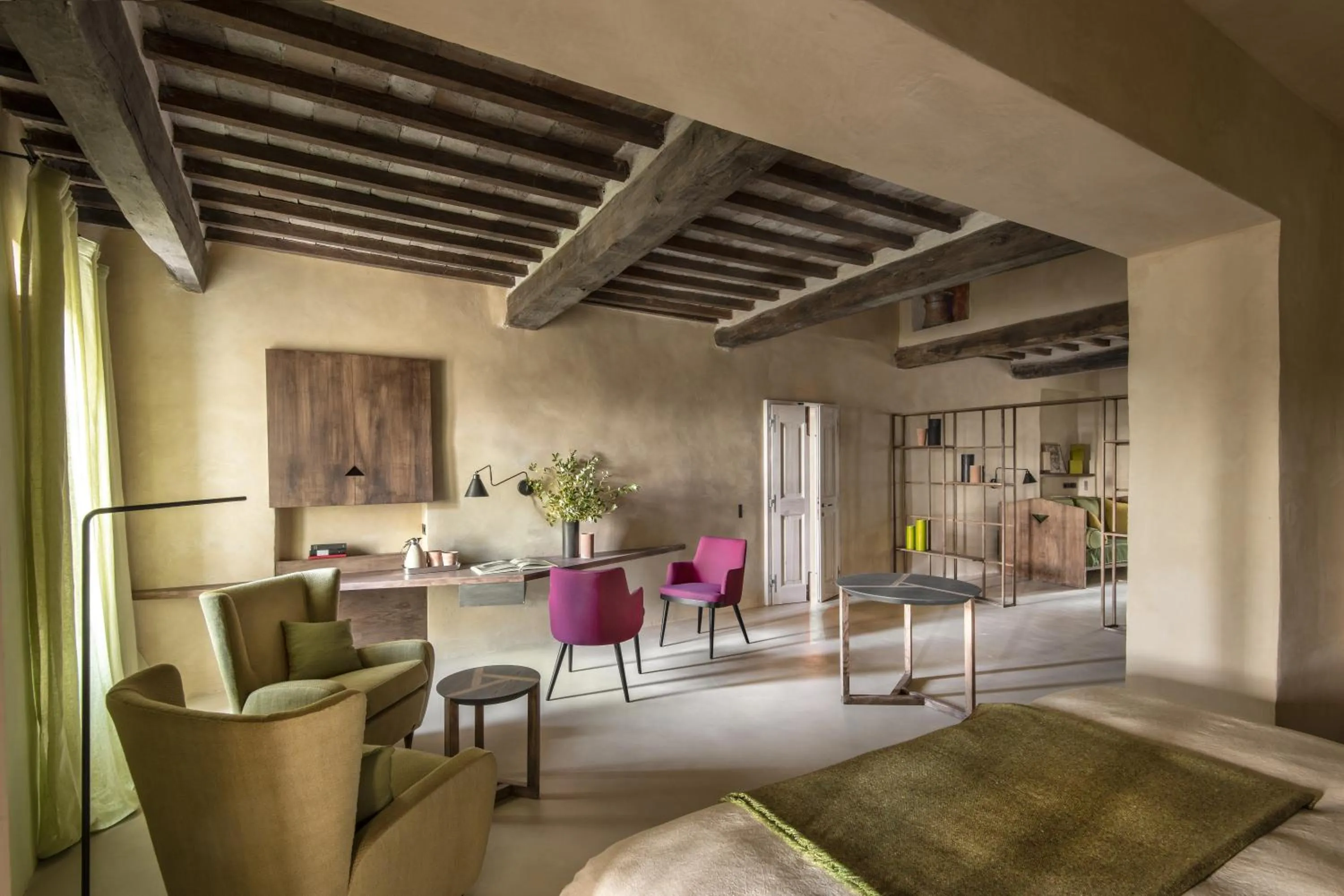 Bedroom in Monteverdi Tuscany