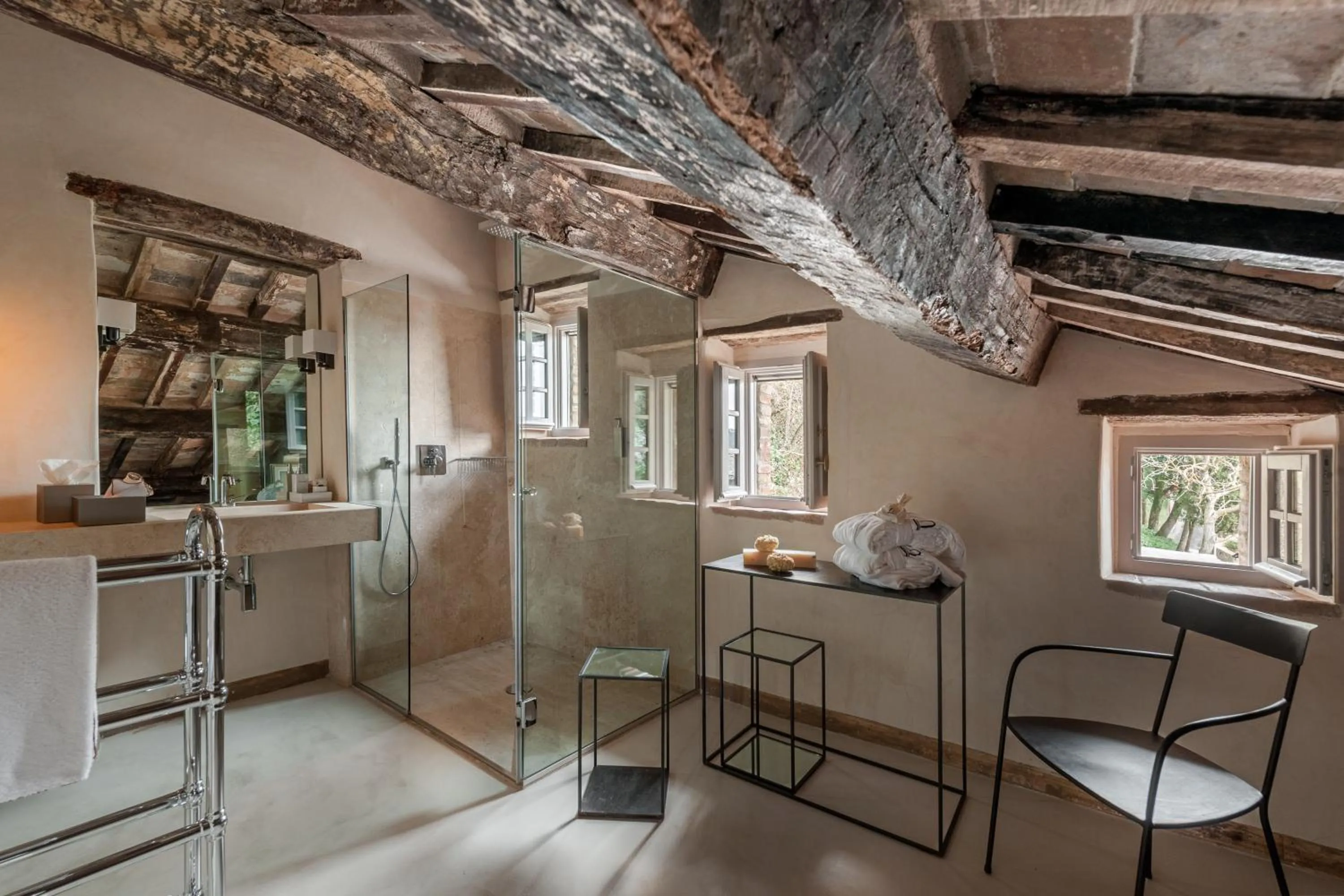 Bathroom in Monteverdi Tuscany
