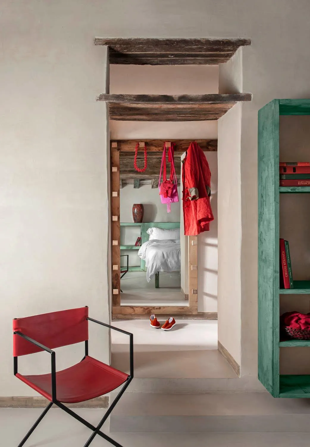 Bedroom in Monteverdi Tuscany