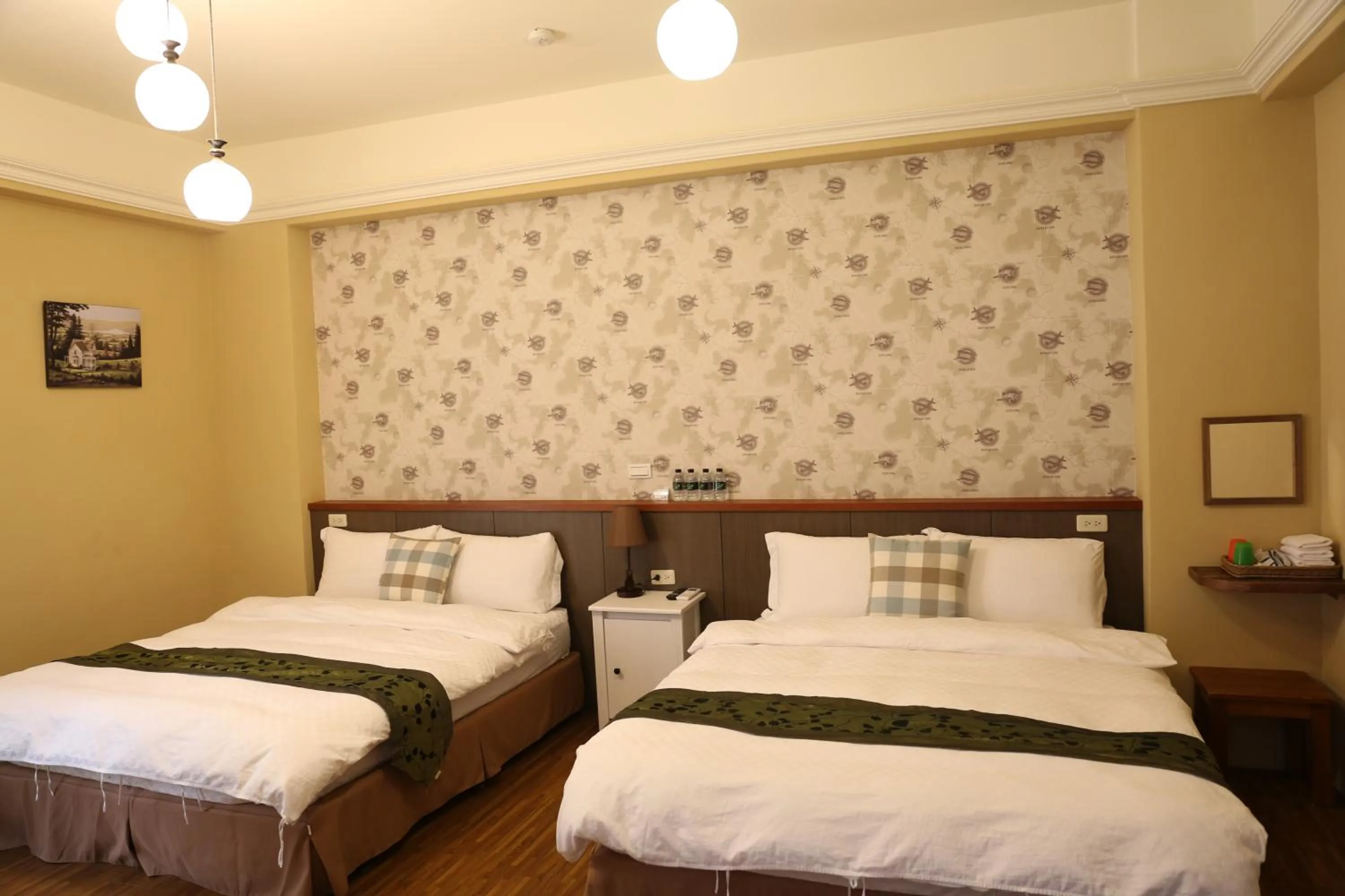 Bed in 輕旅小站 Soft Travel Hostel