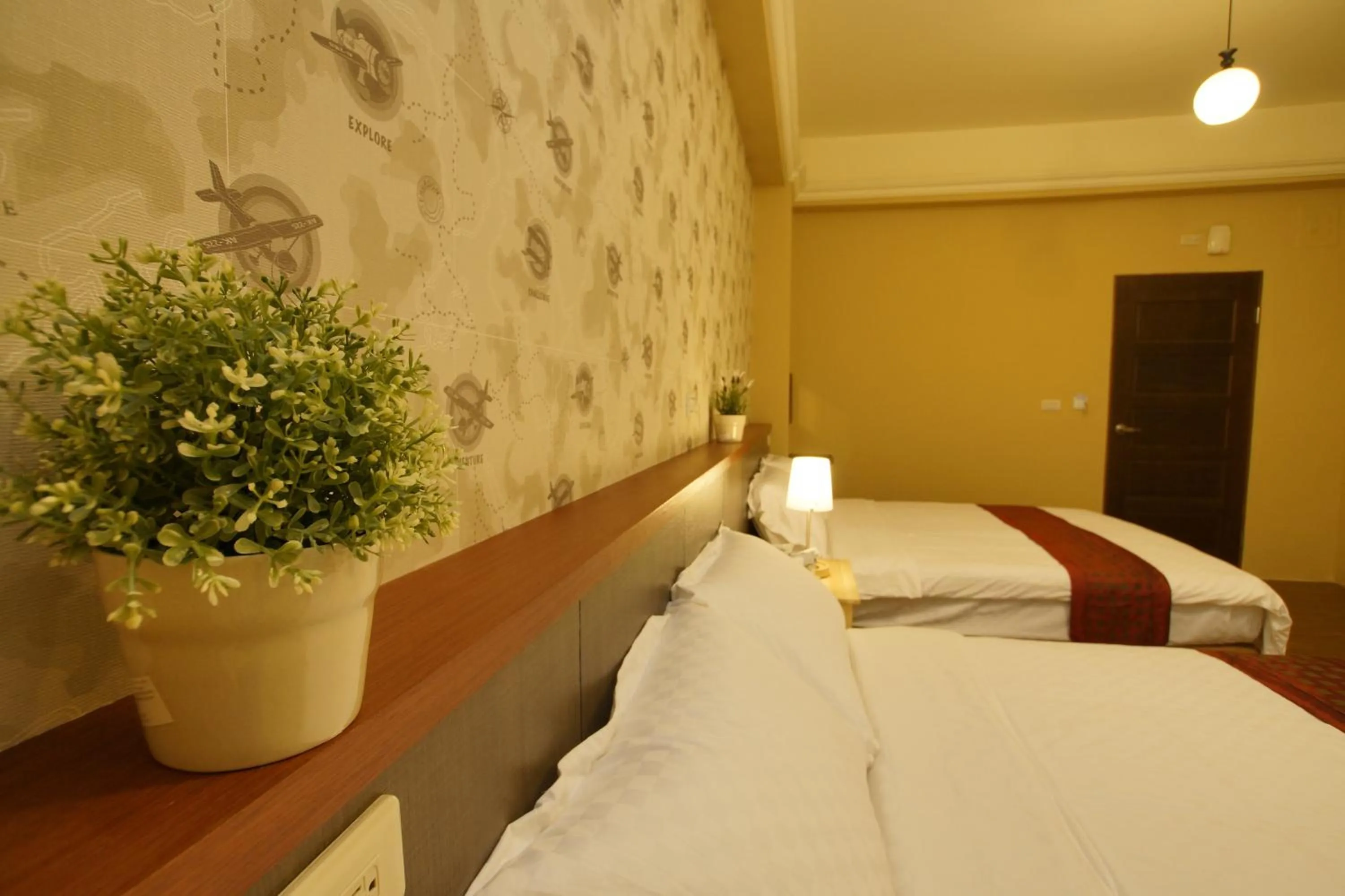 Bed in 輕旅小站 Soft Travel Hostel