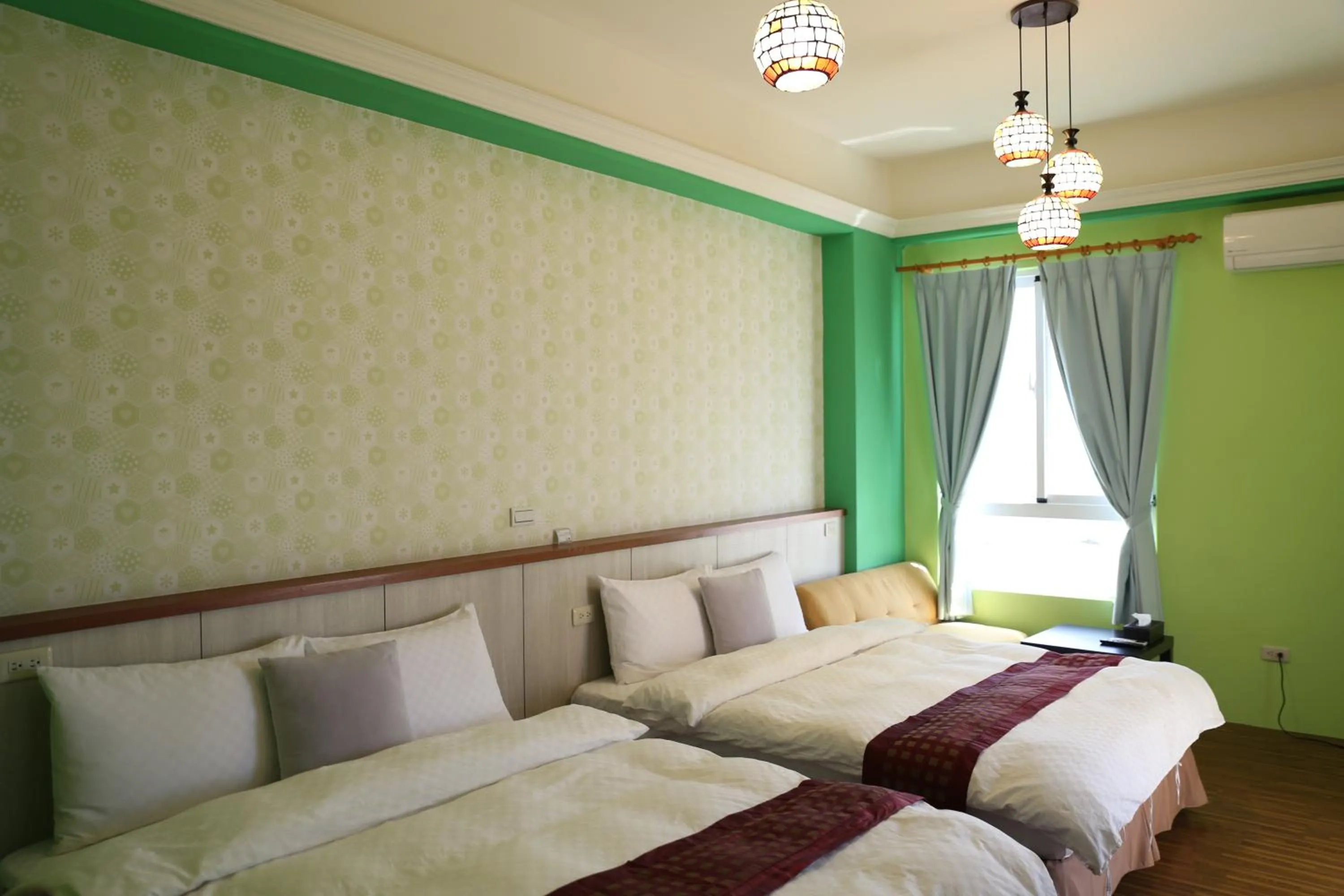 Bed in 輕旅小站 Soft Travel Hostel