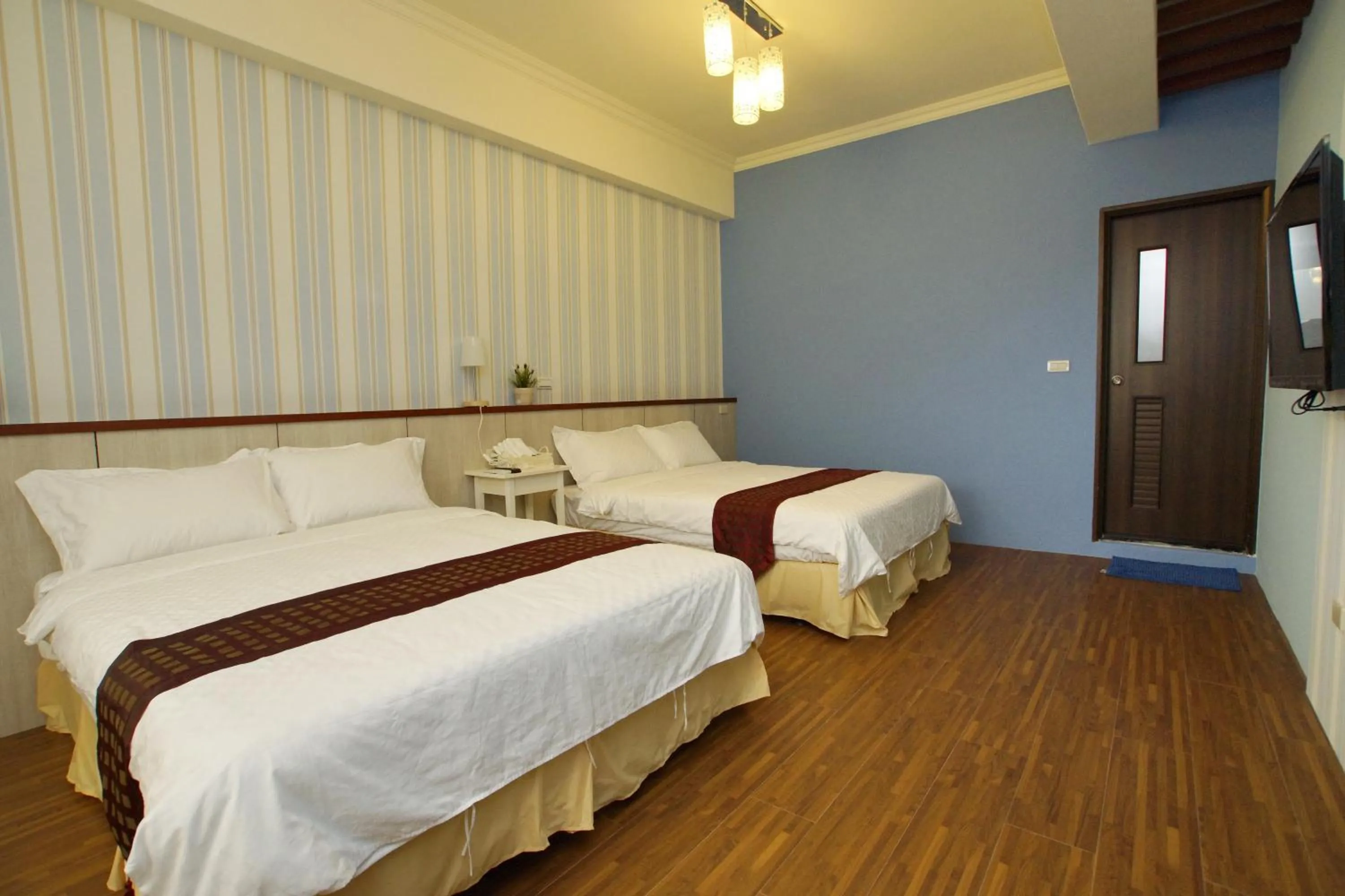 Bed in 輕旅小站 Soft Travel Hostel