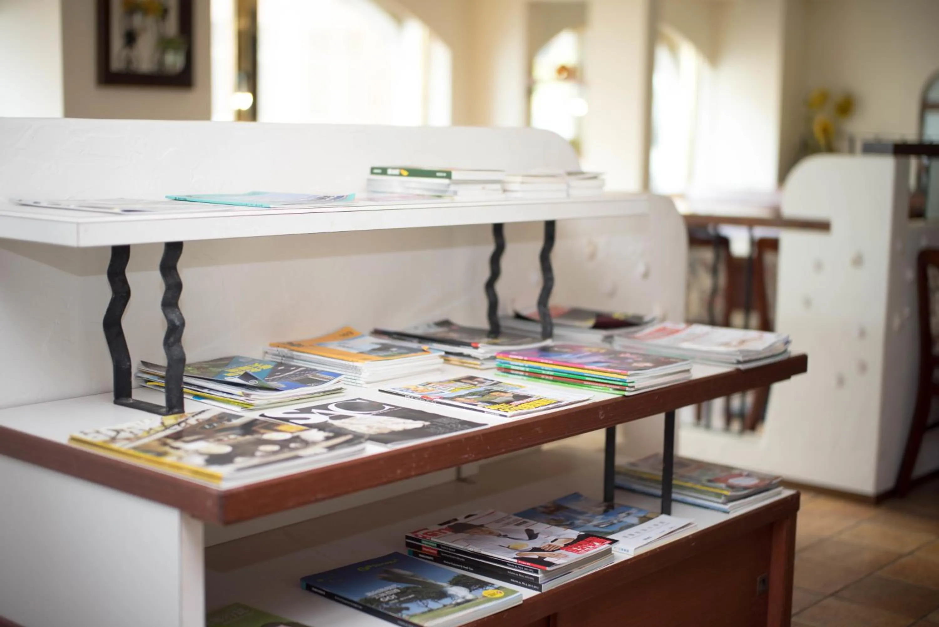 Communal lounge/ TV room in Bowa Hotel Penghu