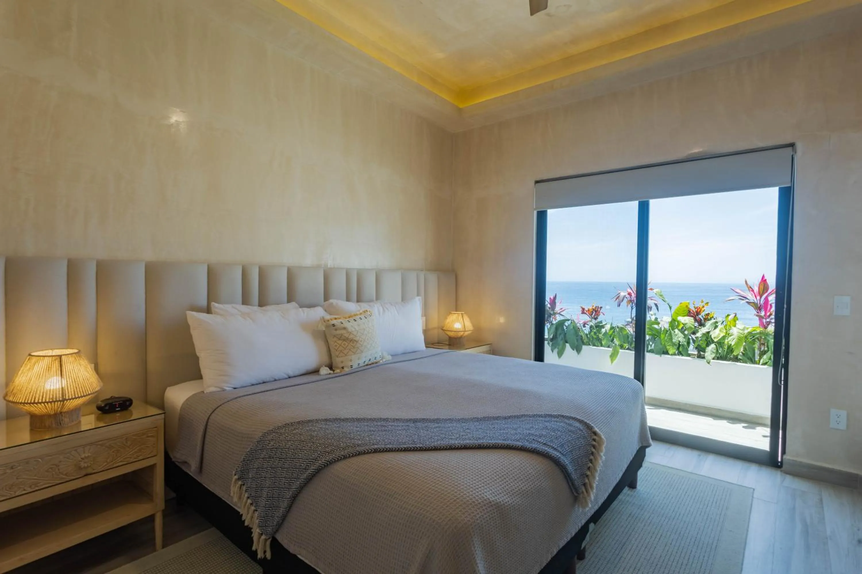 Deluxe Double Room with Sea View in Casa Nawalli Puerto Vallarta Boutique Hotel - Adults Only