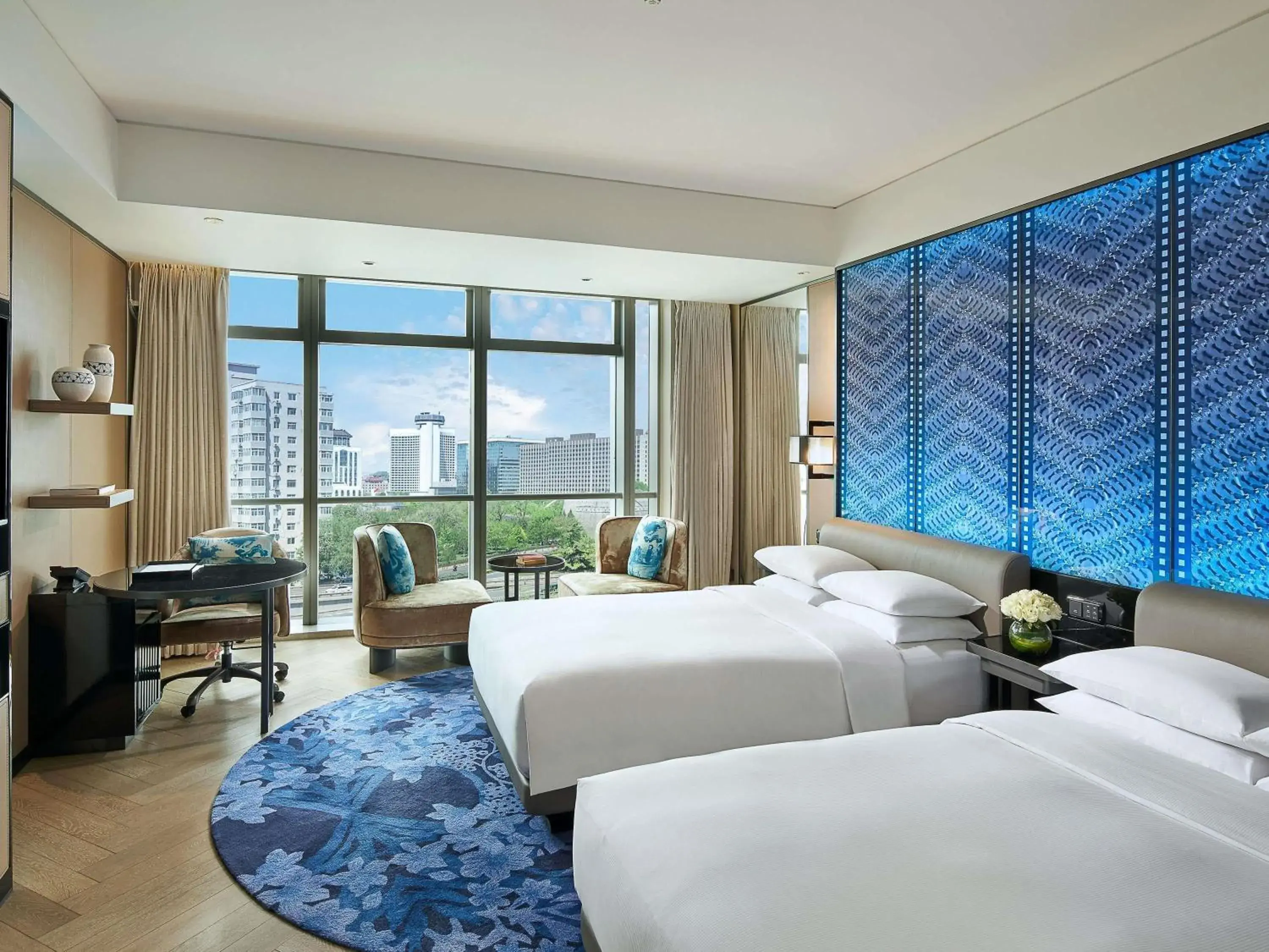 Luxury Twin Room with City View inclusive Mini Bar for the first round and 20% discount in Chinese Restaurant in Sofitel Beijing Central Luxury Twin Room with City View inclusive Mini Bar for the first round and 20% discount in Chinese Restaurant in Sofitel Beijing Central