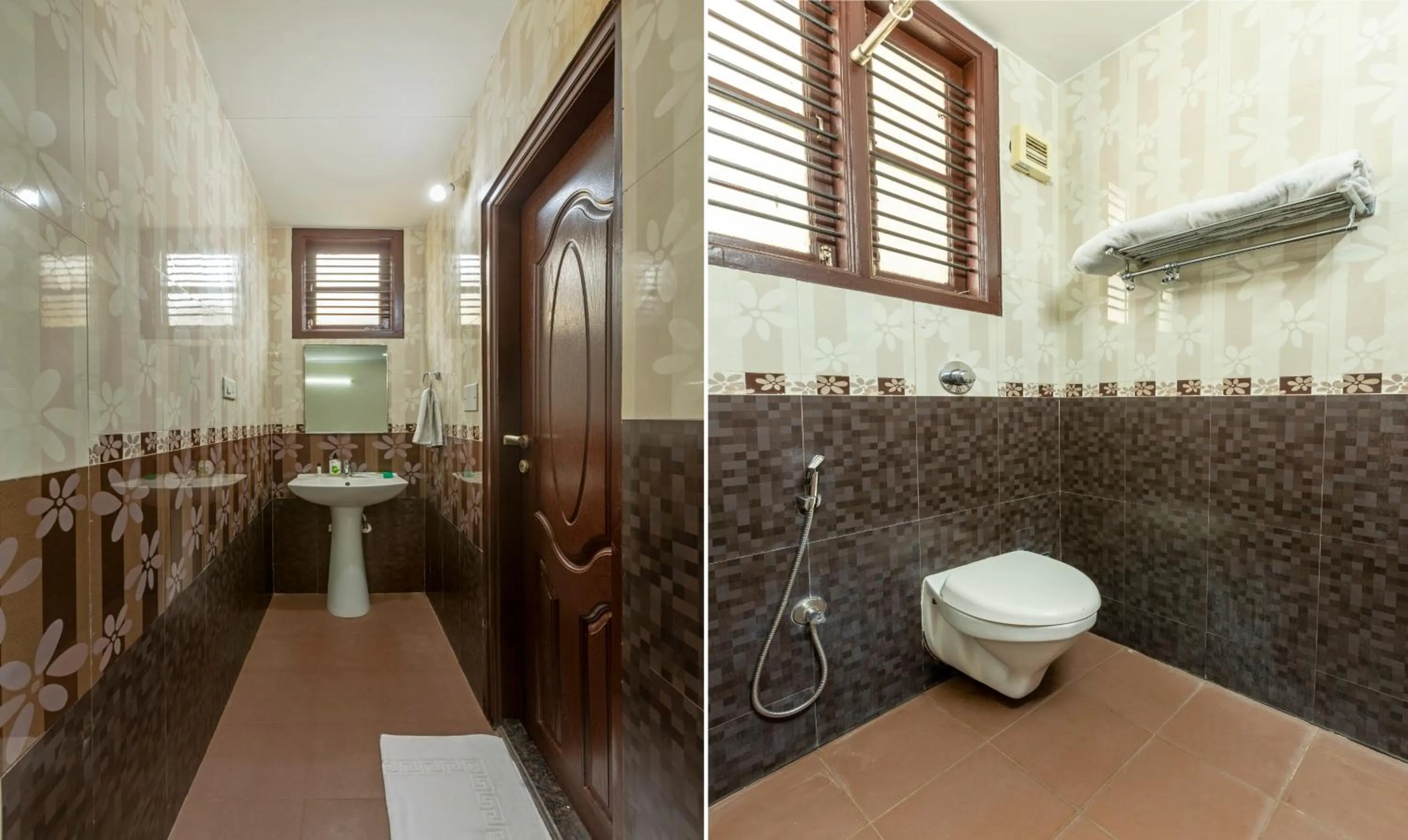 Toilet in Treebo Akshaya Residency