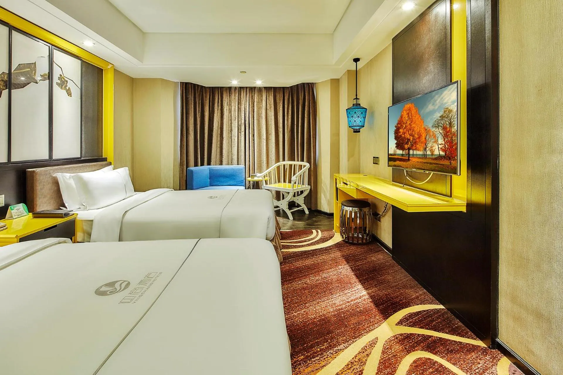 Photo of the whole room, Bed in Insail Hotels Huanshi Road Taojin Metro Station Guangzhou