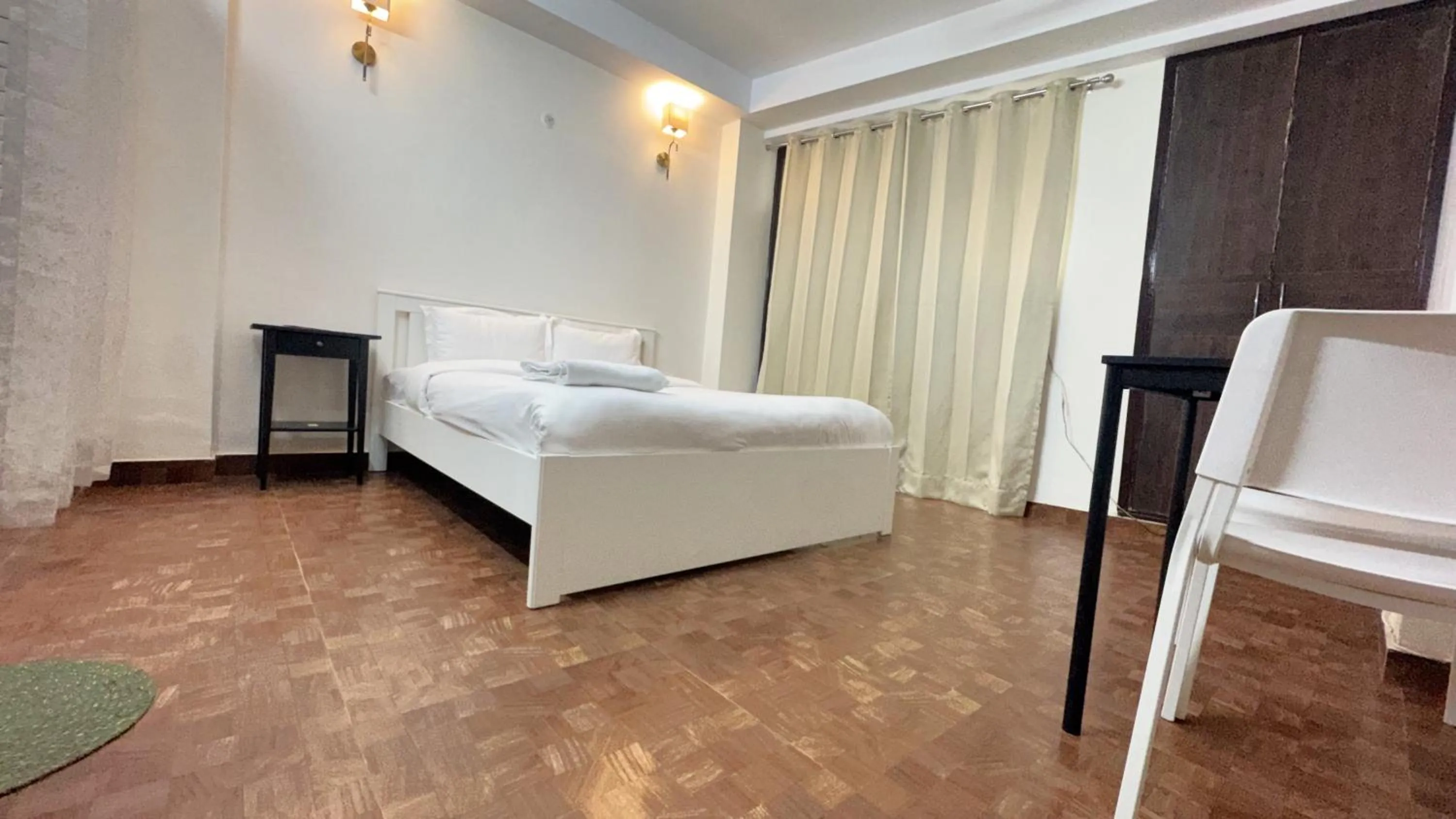 Bed in Hotel Kundan Palace