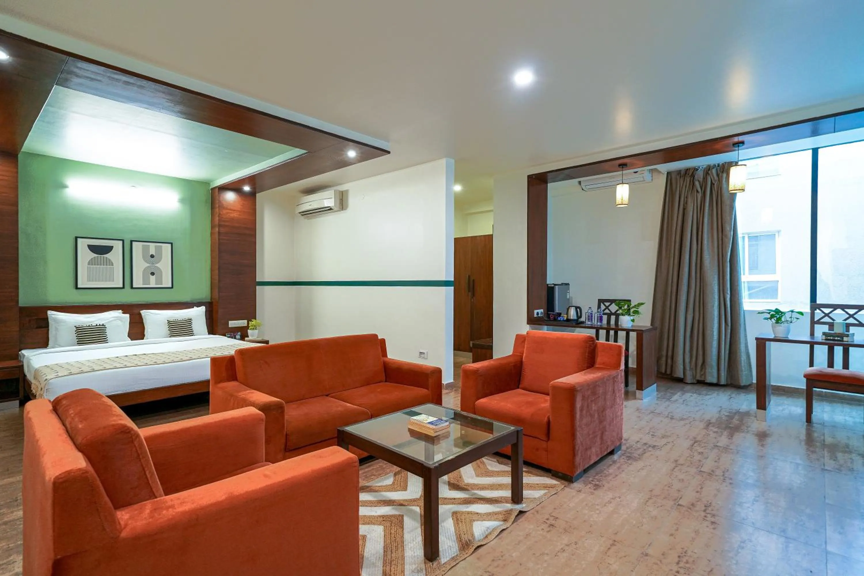 Living room in Olive Hotel Electronic City by Embassy Group
