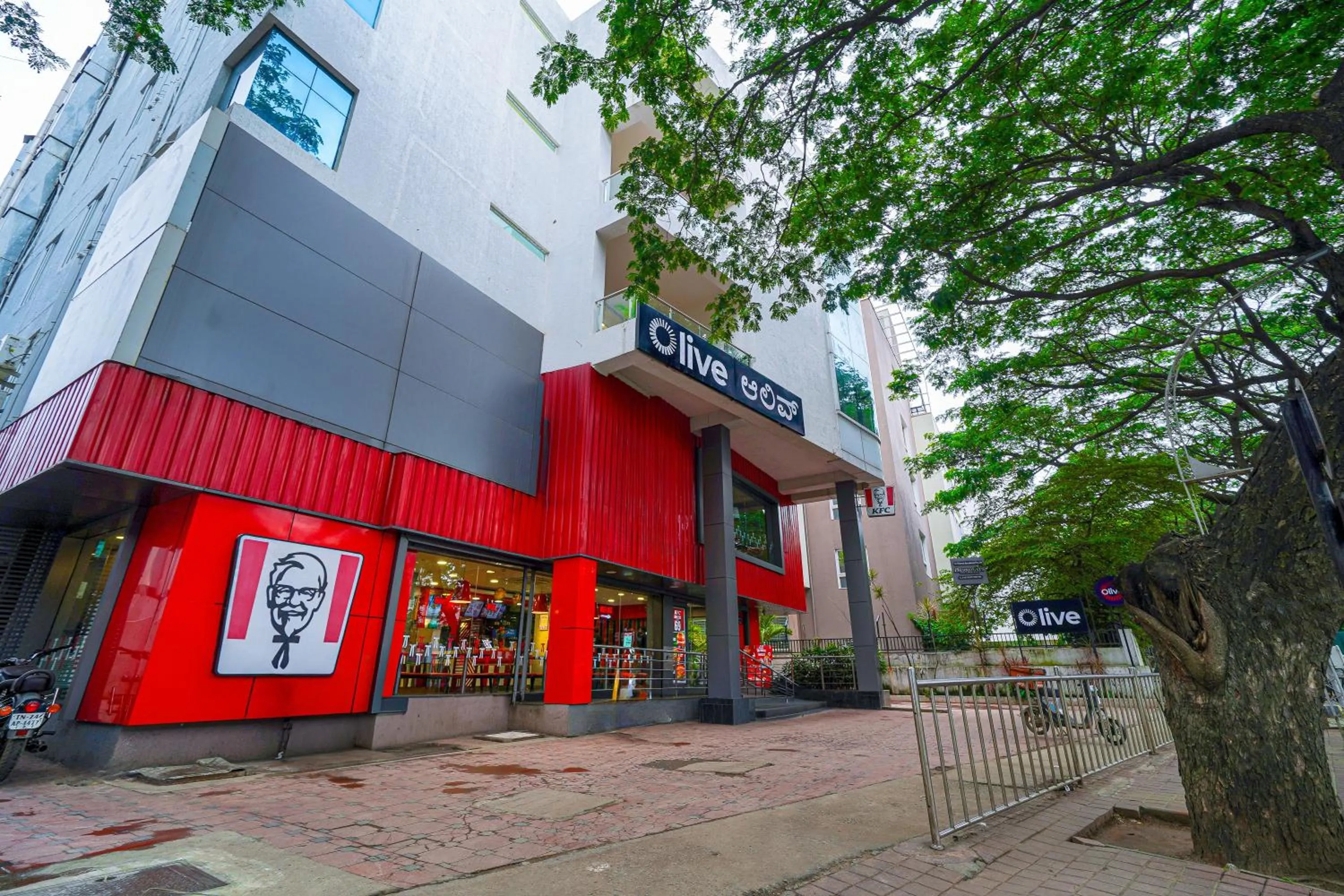 Property building in Olive Hotel Electronic City by Embassy Group