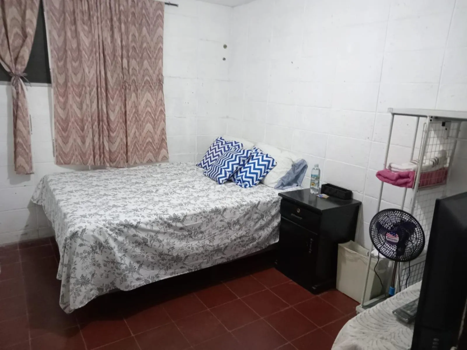 Bed in Santa Tecla Acogedora Guest House