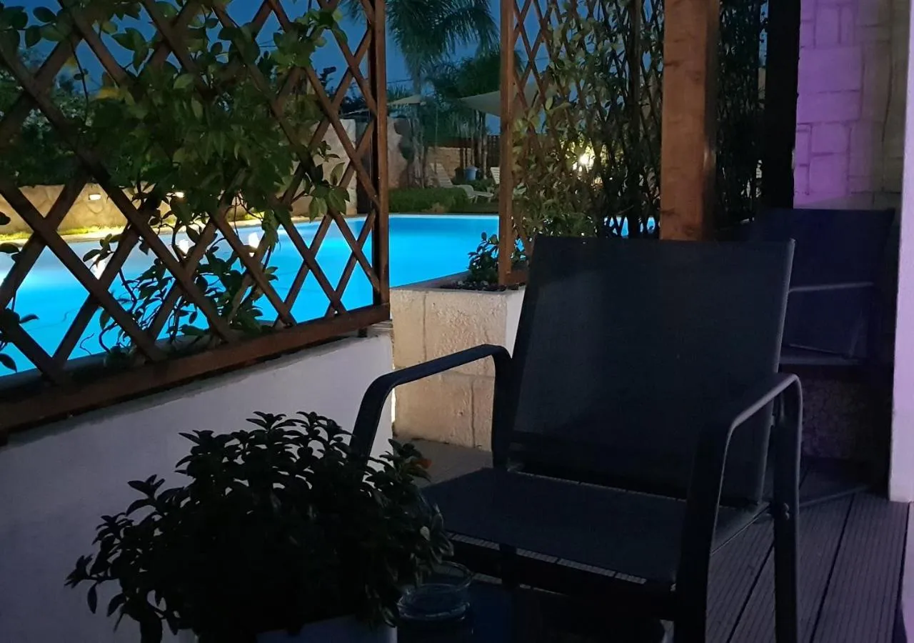 Patio in Residence Villa Rosa dei Venti