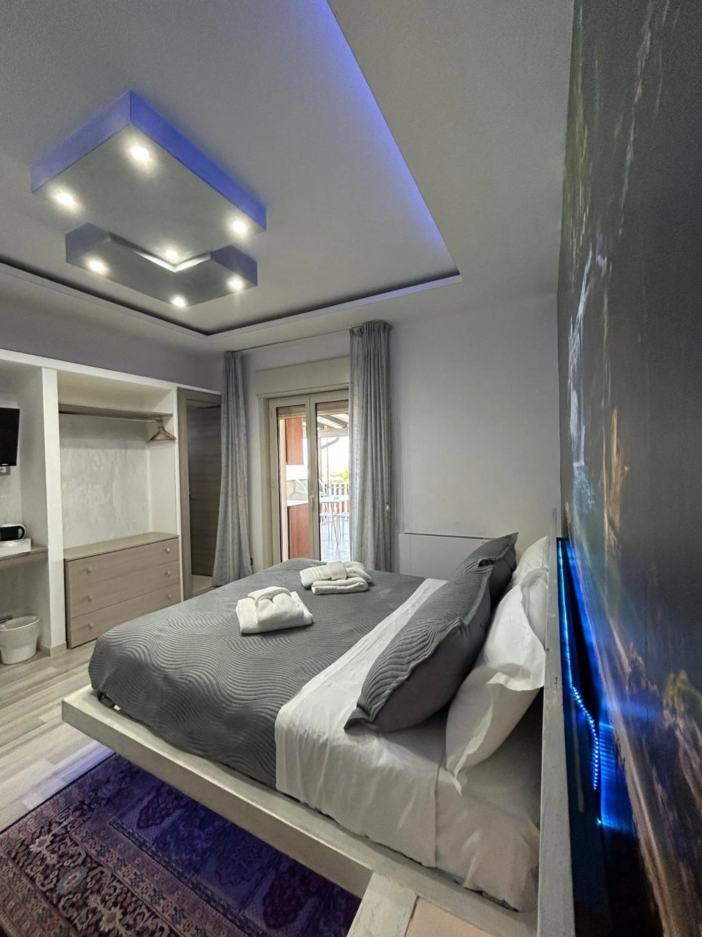 Bedroom, Bed in Residence Villa Rosa dei Venti