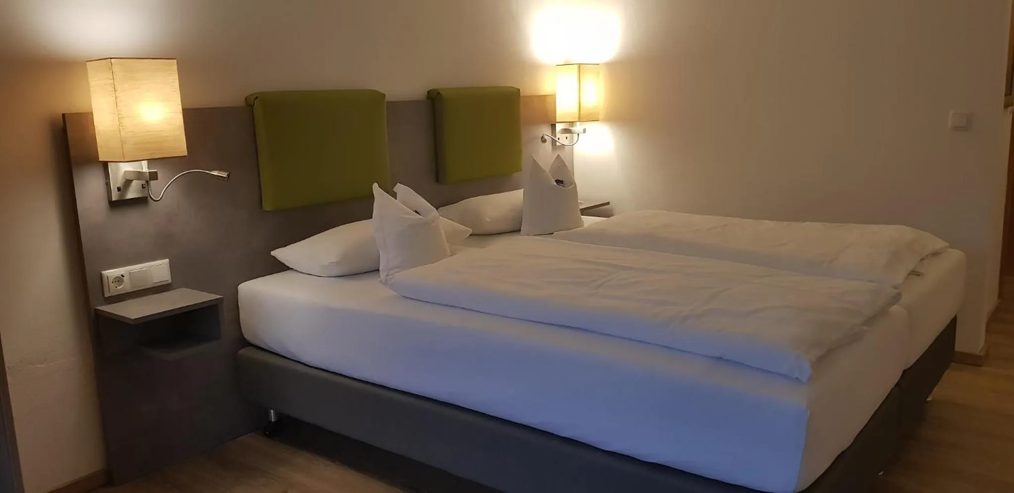 Bed in Hotel-Restaurant Bellevue