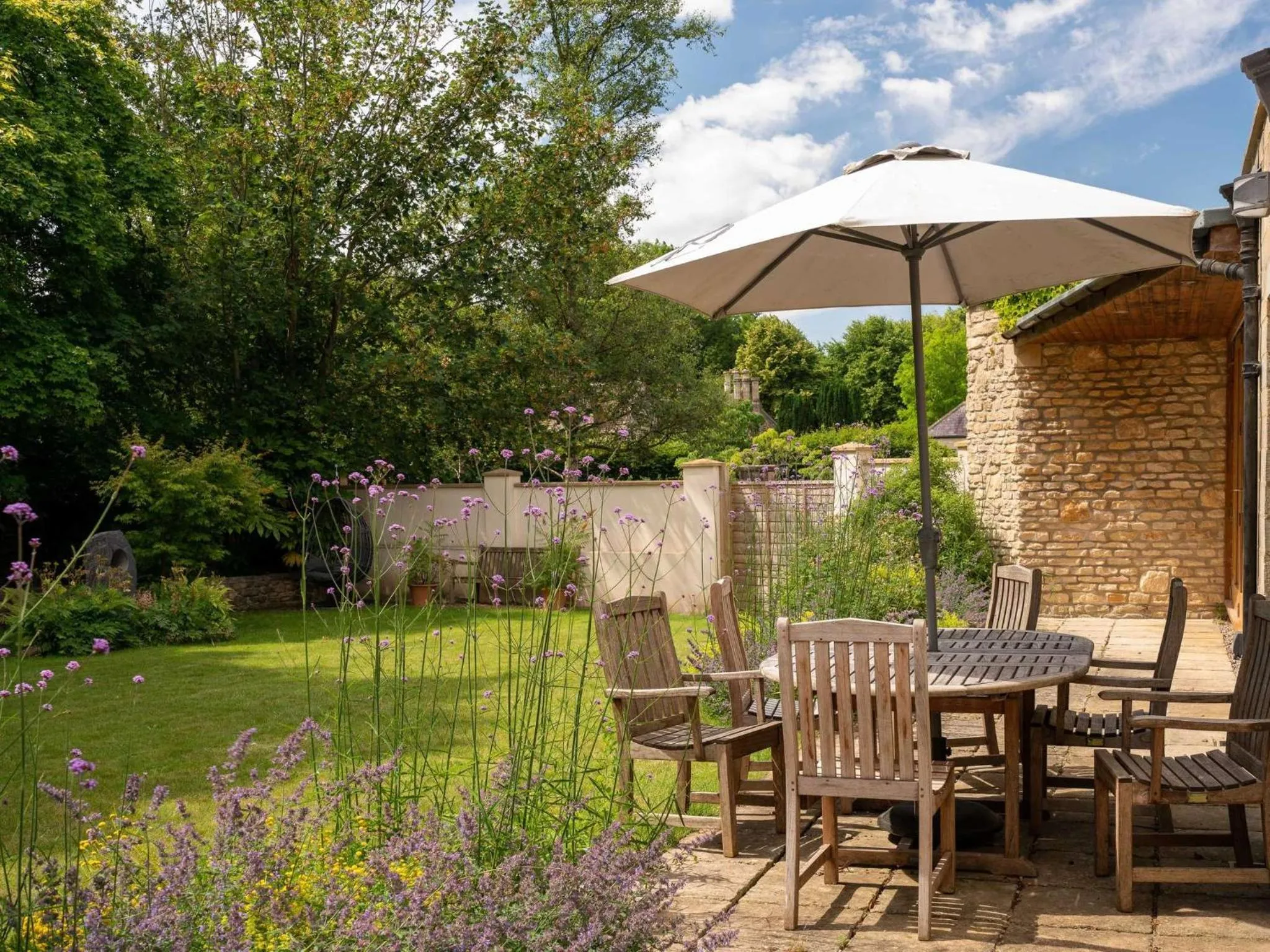 Patio in Lucknam Park, Emblems Collection