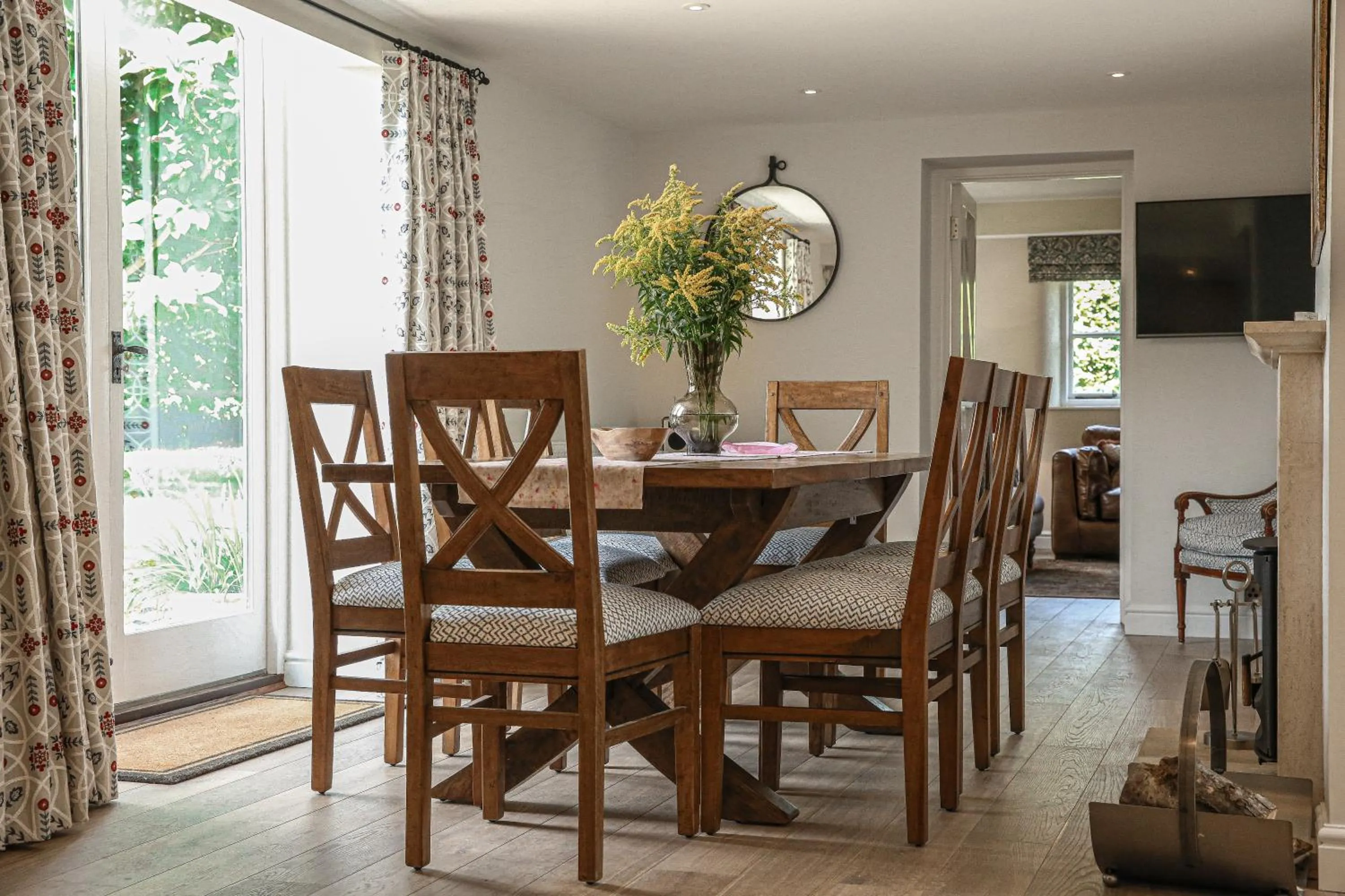 Living room in Lucknam Park, Emblems Collection