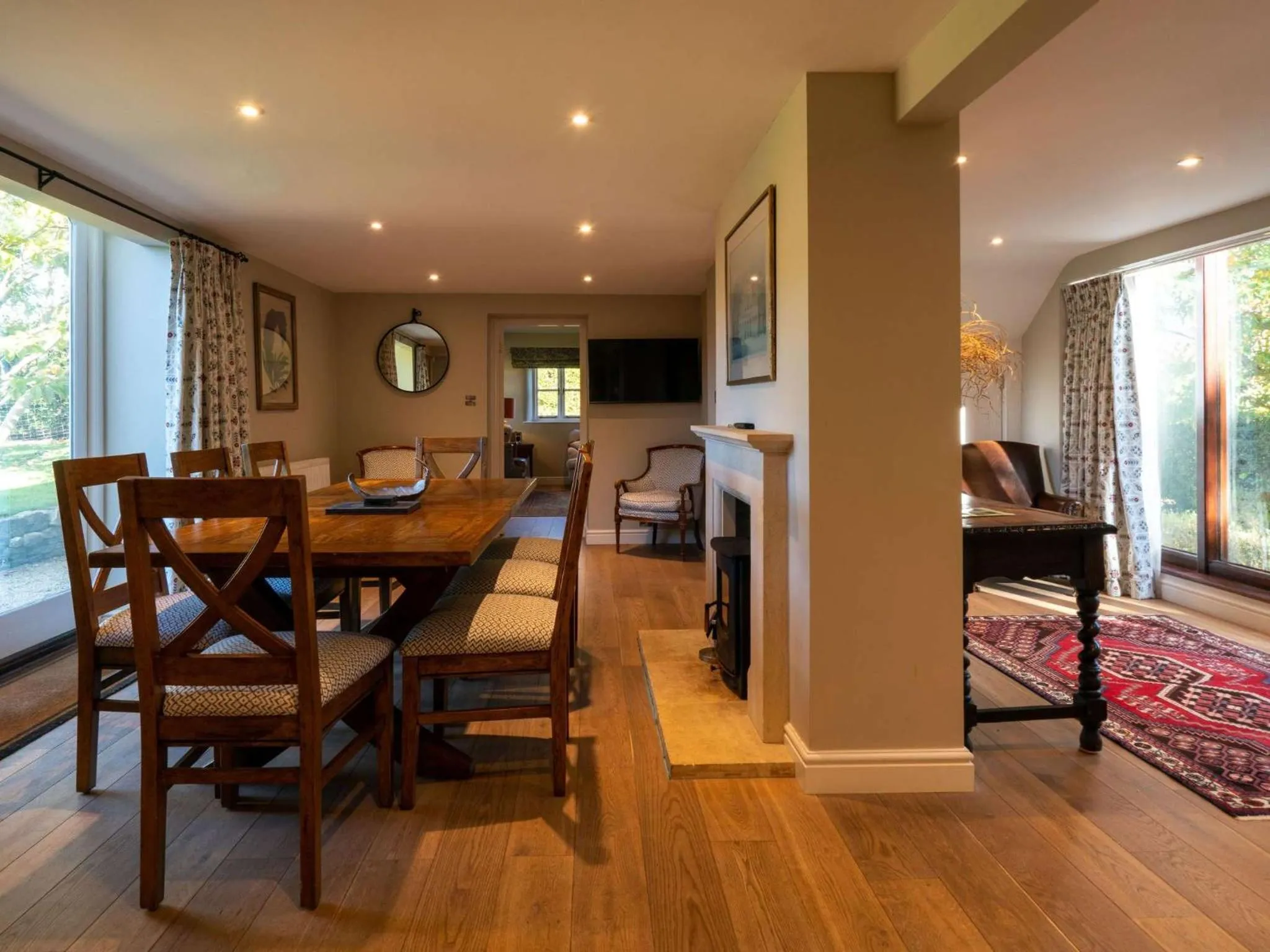 Living room in Lucknam Park, Emblems Collection